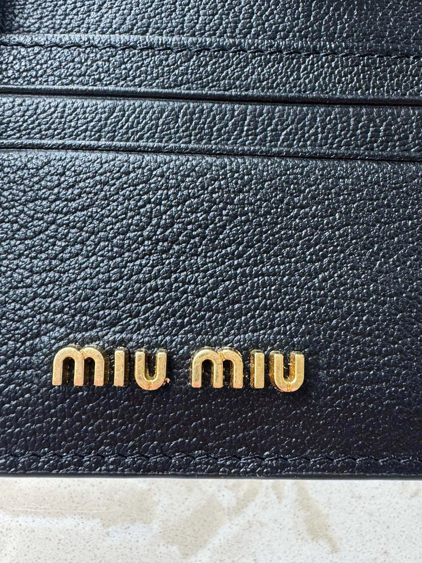 Miu Miu Leather Slim Wallet - Image 5