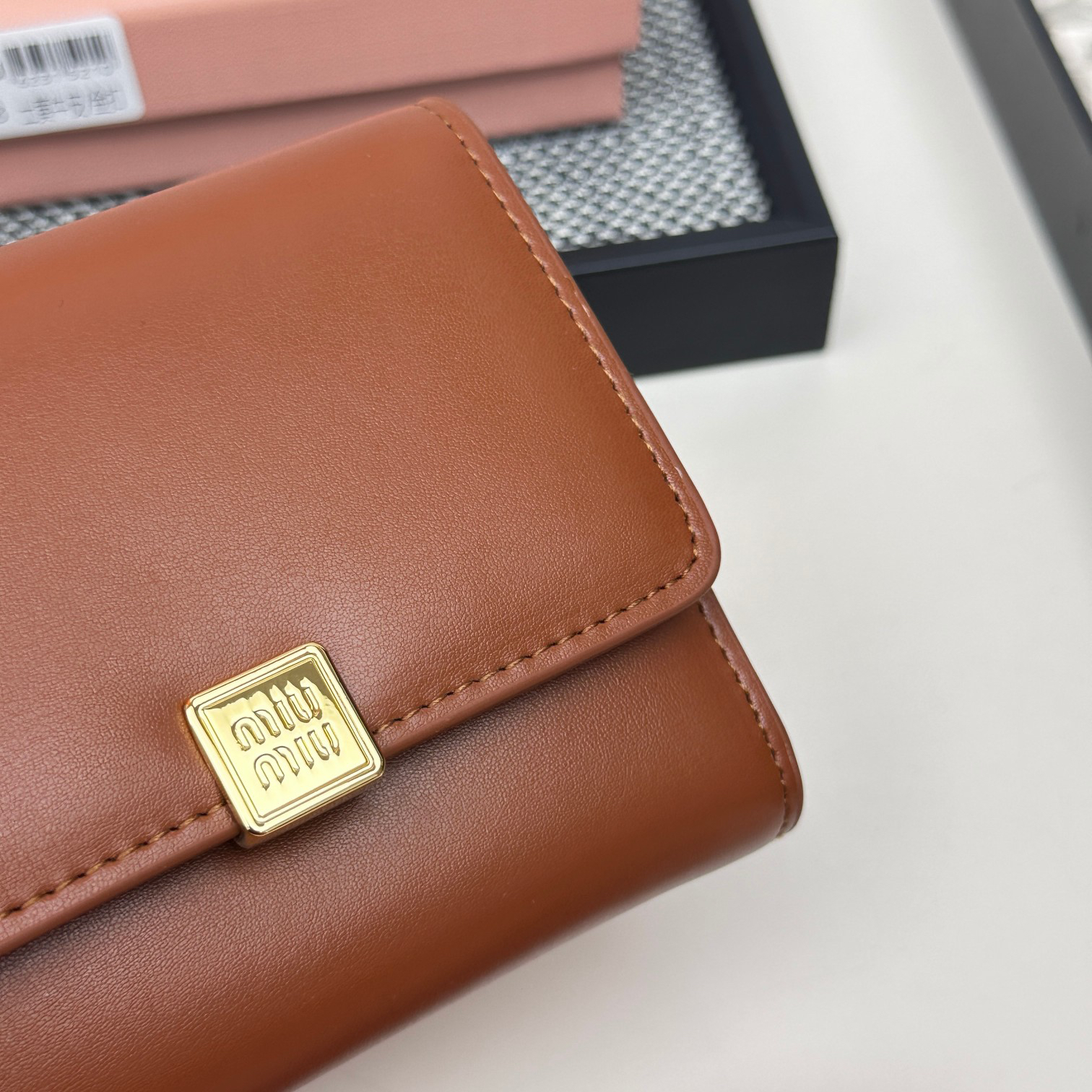 Miu Miu Leather Coin Purse and Card Holder - Image 5
