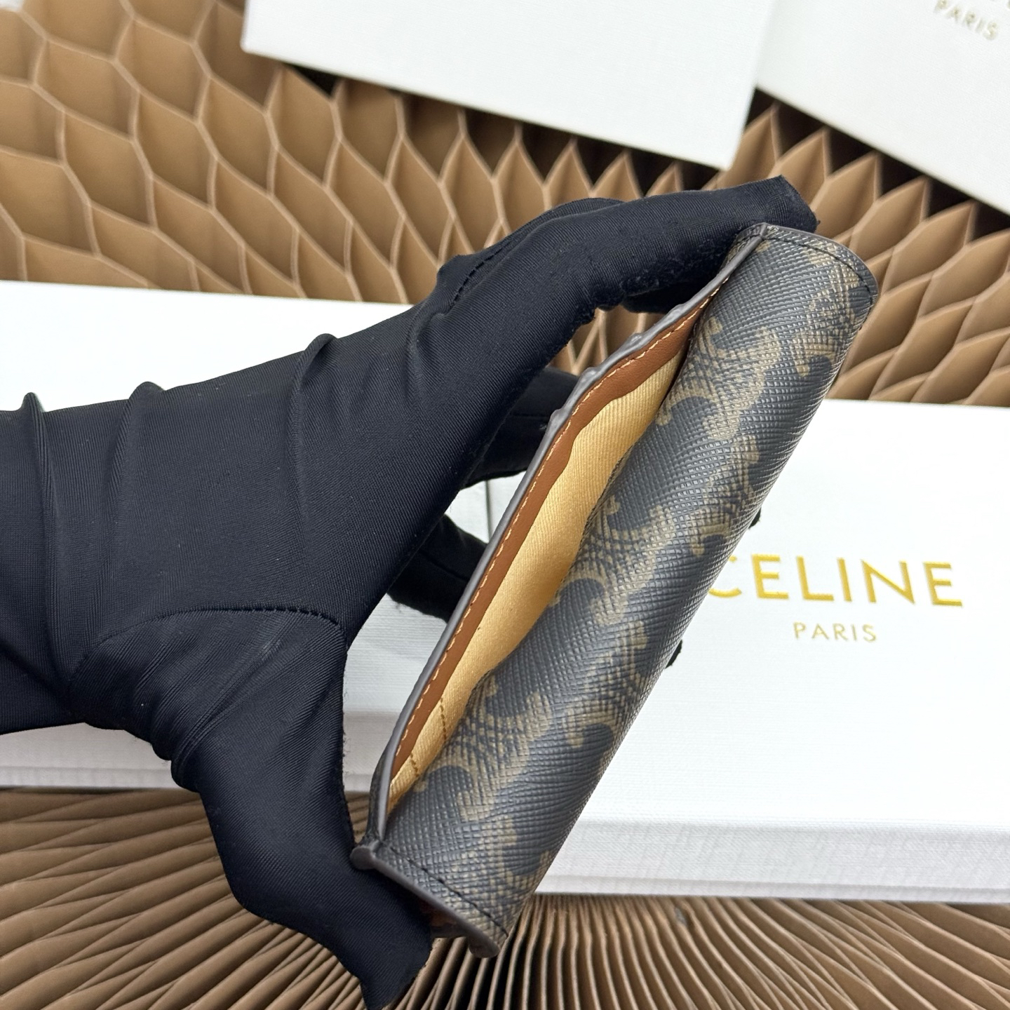 Celine Triomphe Flap Long Card Holder - Image 5