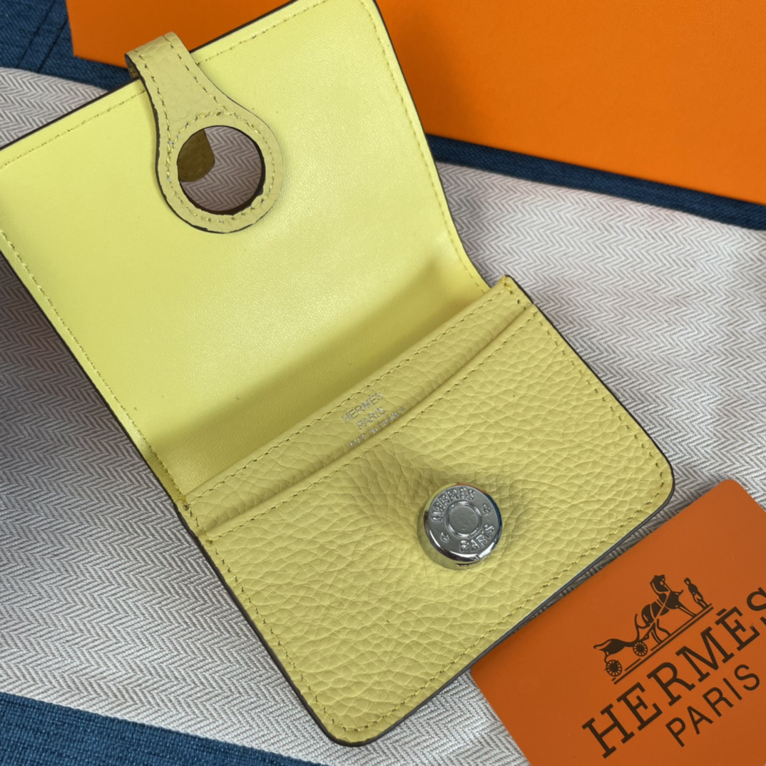 Hermes Togo Leather Card Holder - Image 5