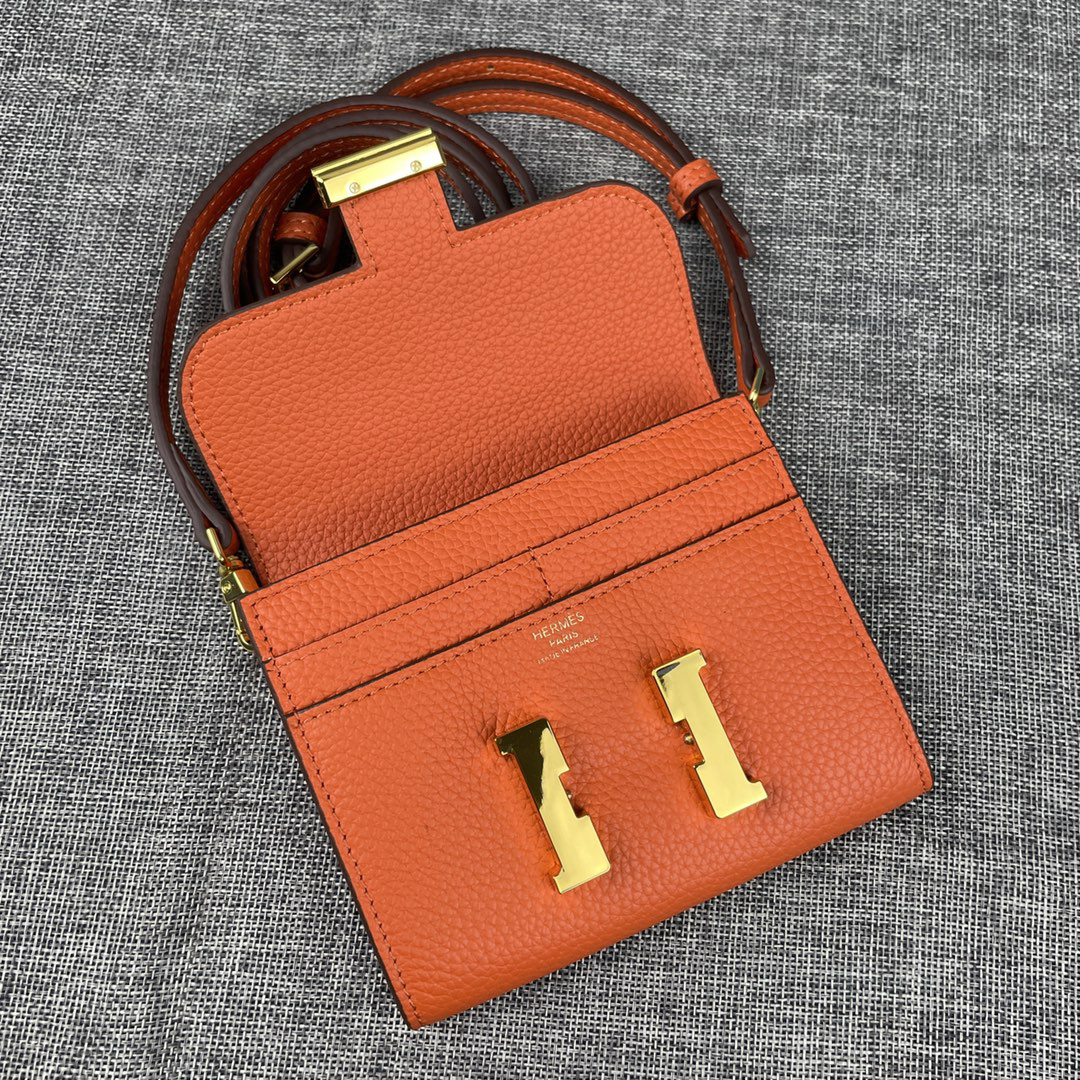 Hermès Constance Leather Shoulder Bag - Image 5