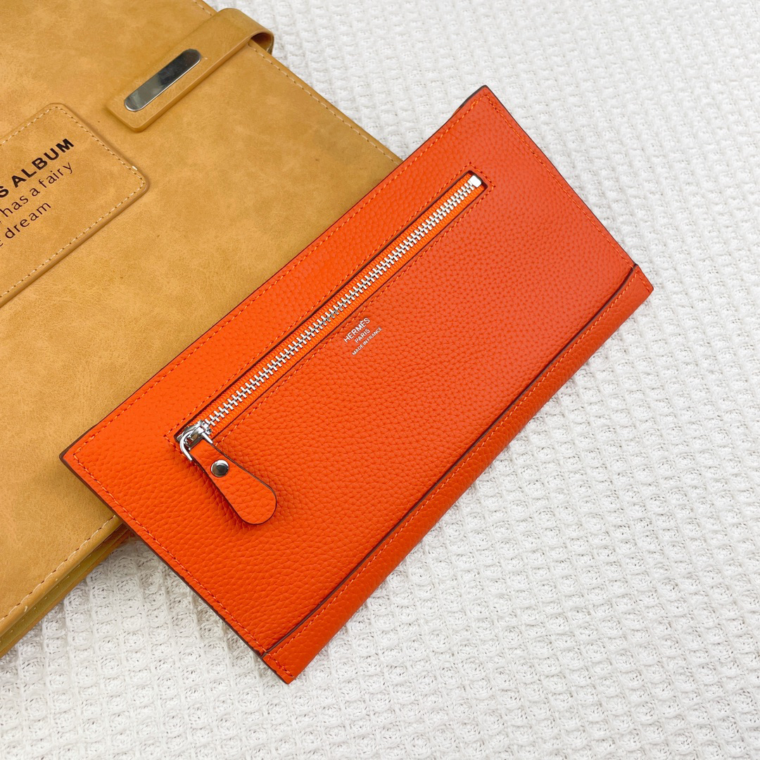 Hermes Silk'in Barenia Calfskin Wallet - Image 5