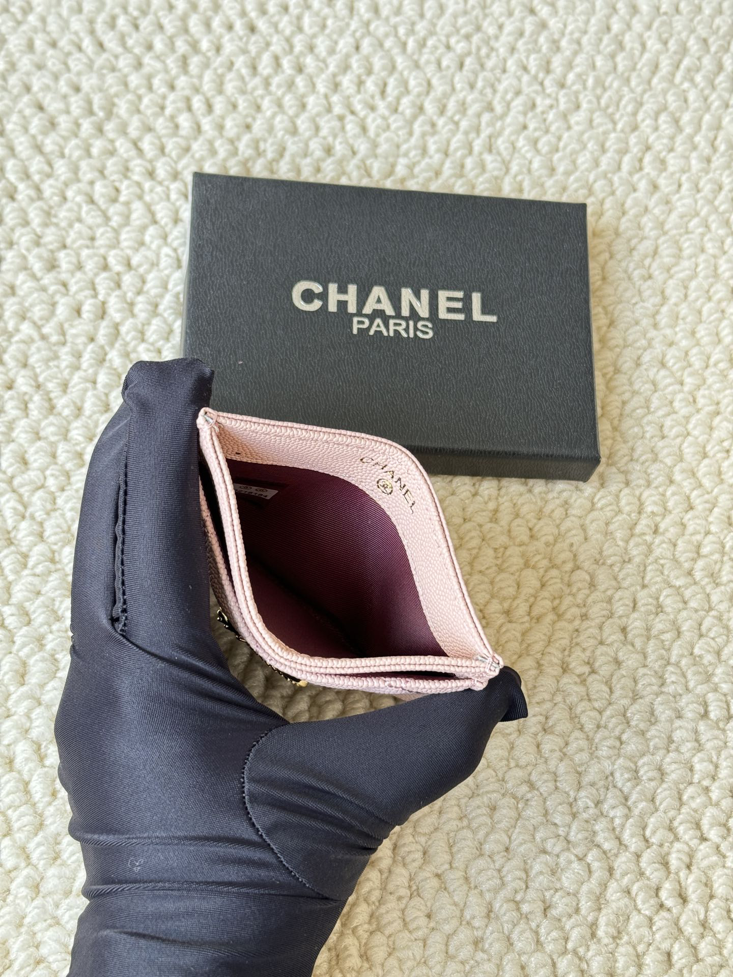 Chanel 3188 Embossed Double C Card Holder - Image 5