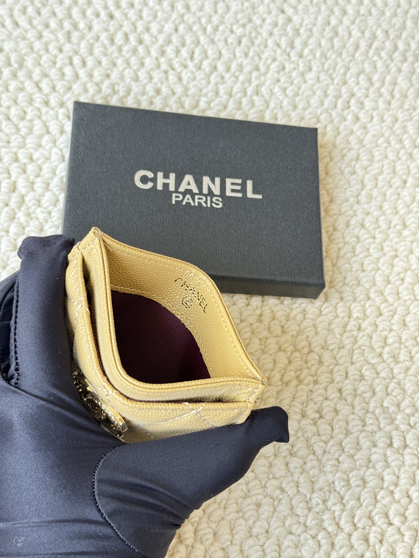 Chanel Card Holder Model 3188 with Double C Hardware - Image 5