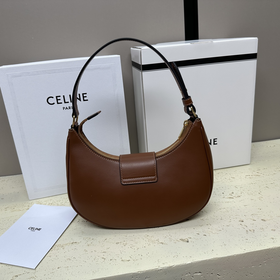 TRIOME AVA Logo-Print Calf Leather Shoulder Bag - Image 5