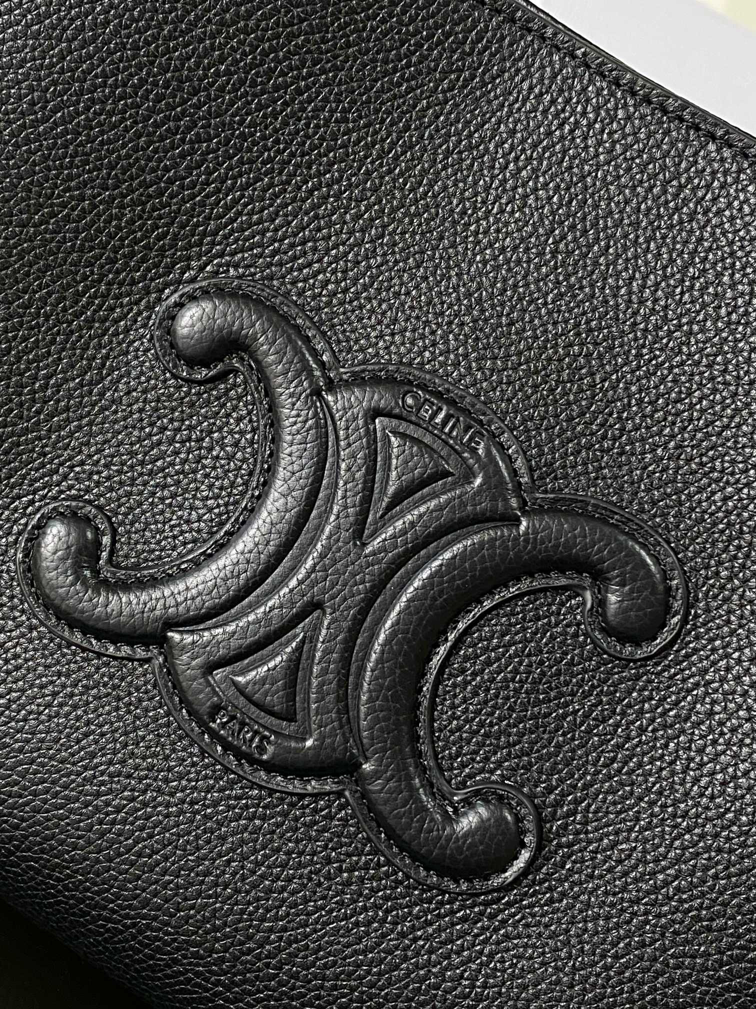 Celine Mini Cabas Anais Grained Calfskin Bag - Image 5