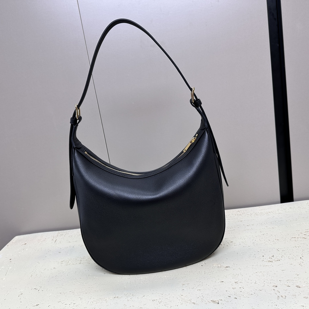 HELOISE Logo-Print Leather Shoulder Bag - Image 5