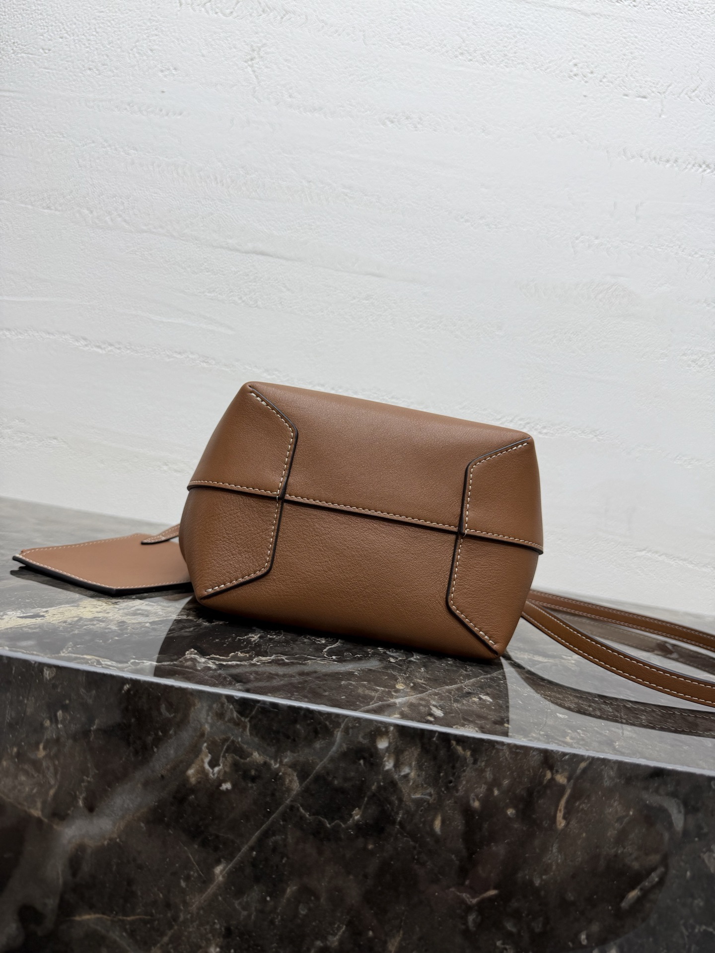 HOBO Small Leather Crossbody Handbag - Image 5