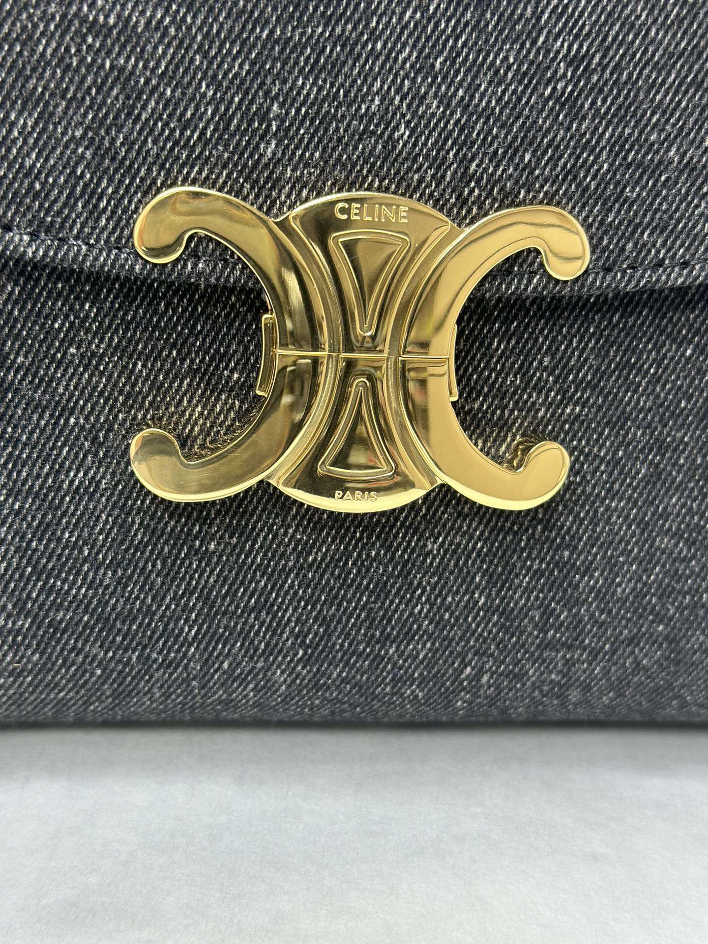 TEEN NINO Denim Crossbody Bag with Leather Trim - Image 5