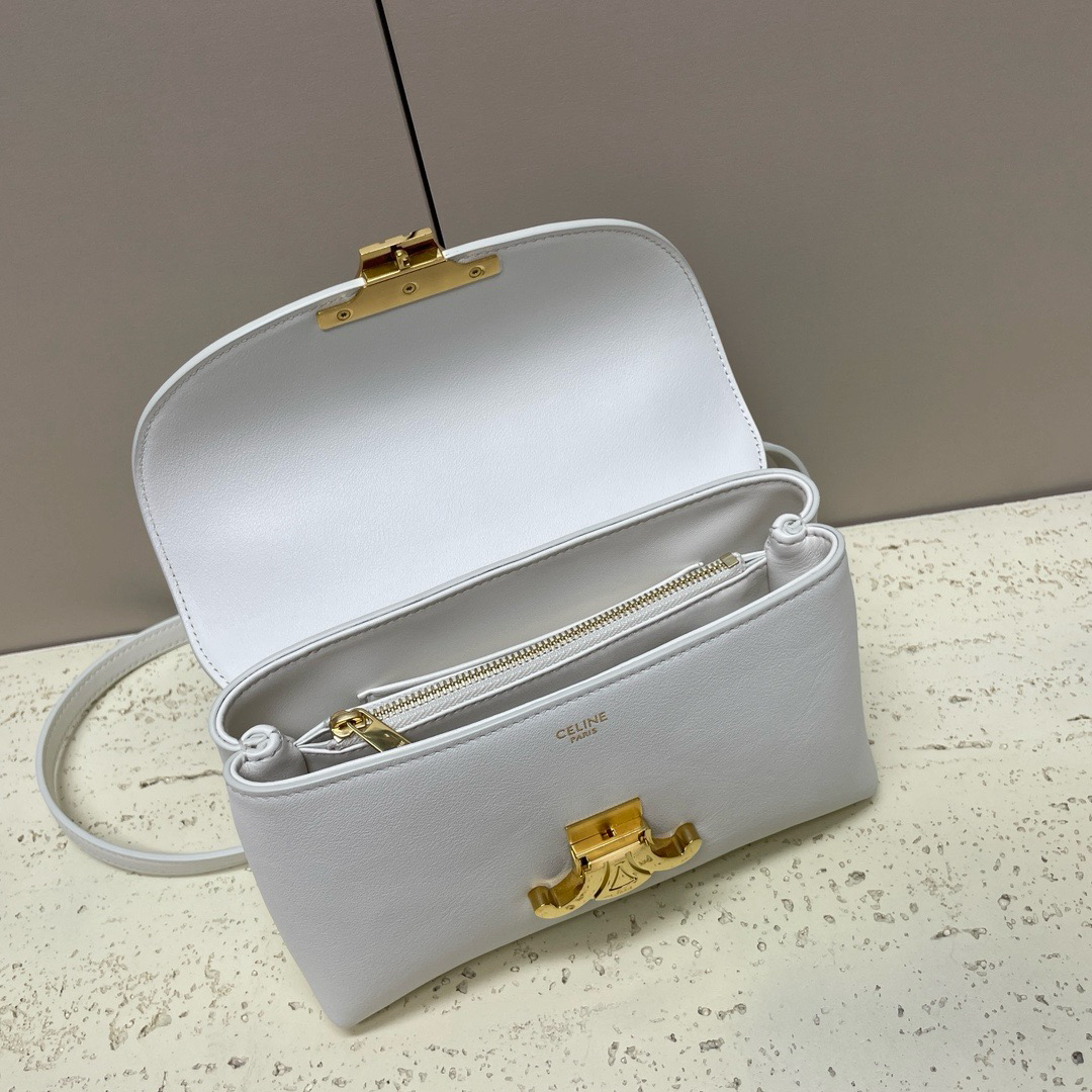 TEEN NINO Grained Glossy Leather Crossbody Bag - Image 5