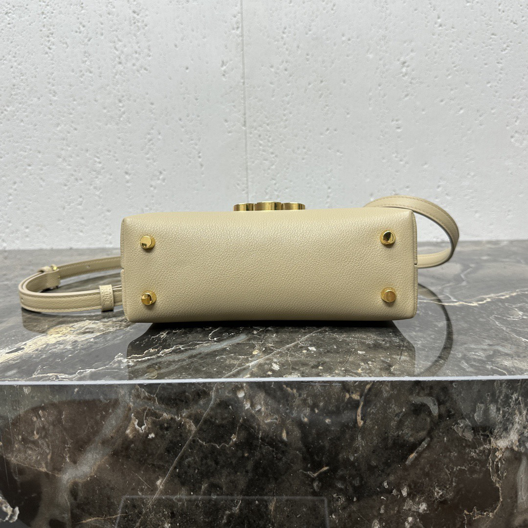 TEEN NINO Textured Glossy Leather Crossbody Bag - Image 5