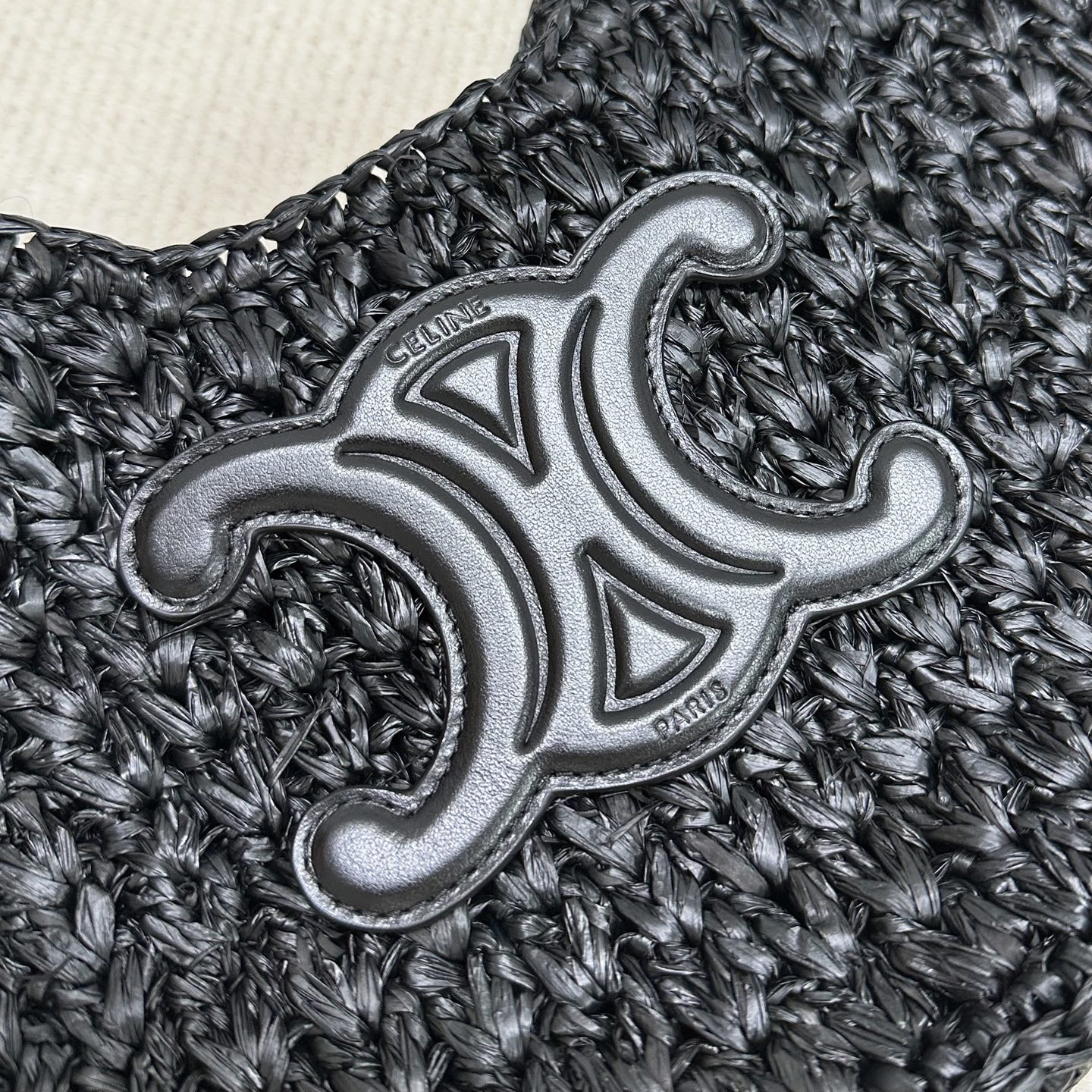 Celine Classic Nier Woven Hobo Bag - Image 6