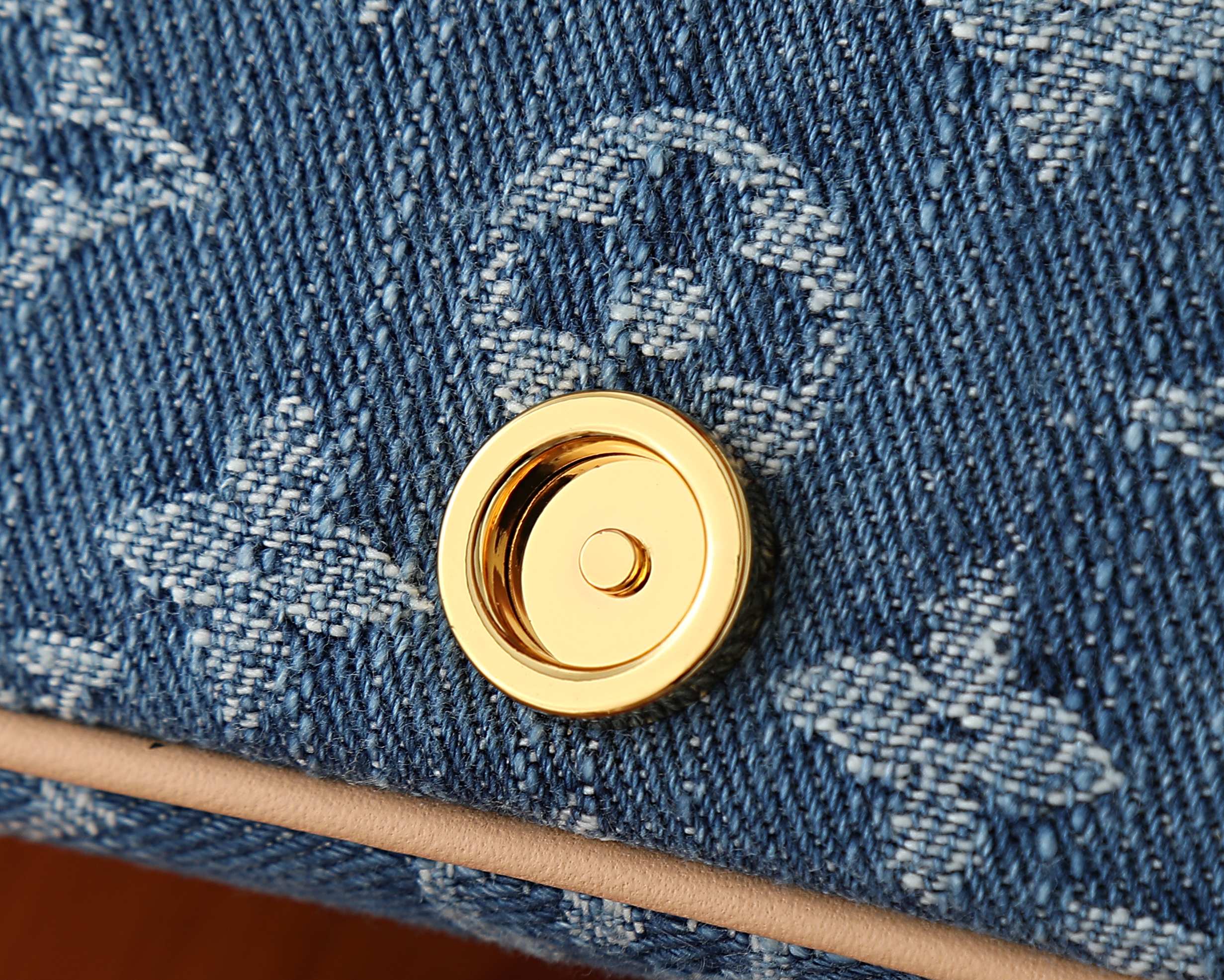 Louis Vuitton Nano Diane Denim Shoulder Bag - Image 6