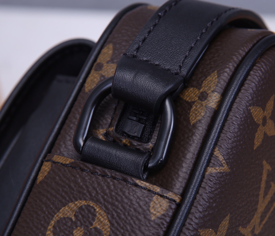 Louis Vuitton Christopher Mini Backpack in Monogram Macassar - Image 6