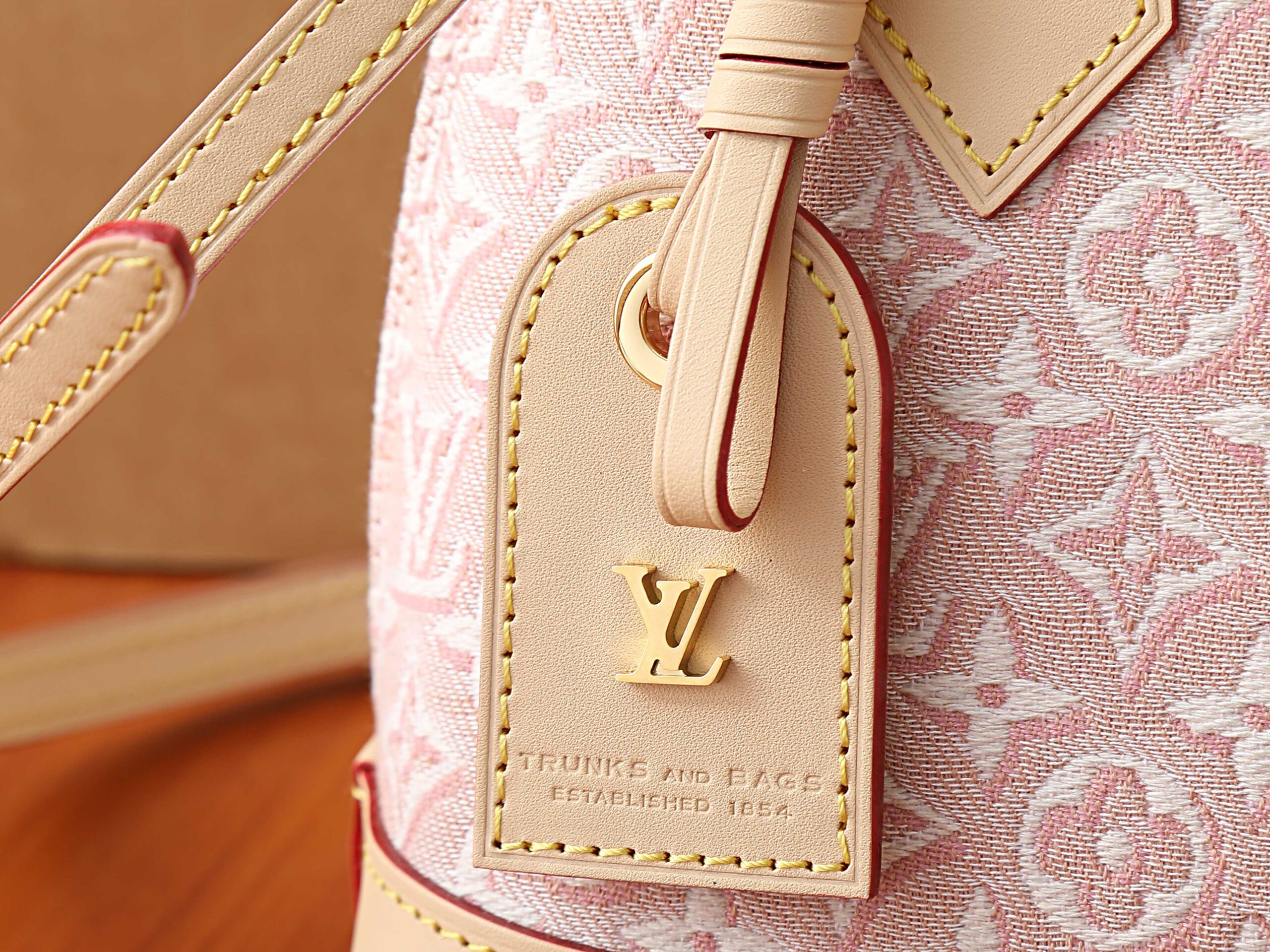 Louis Vuitton Alma BB Monogram Emblème Canvas Crossbody Bag - Image 6