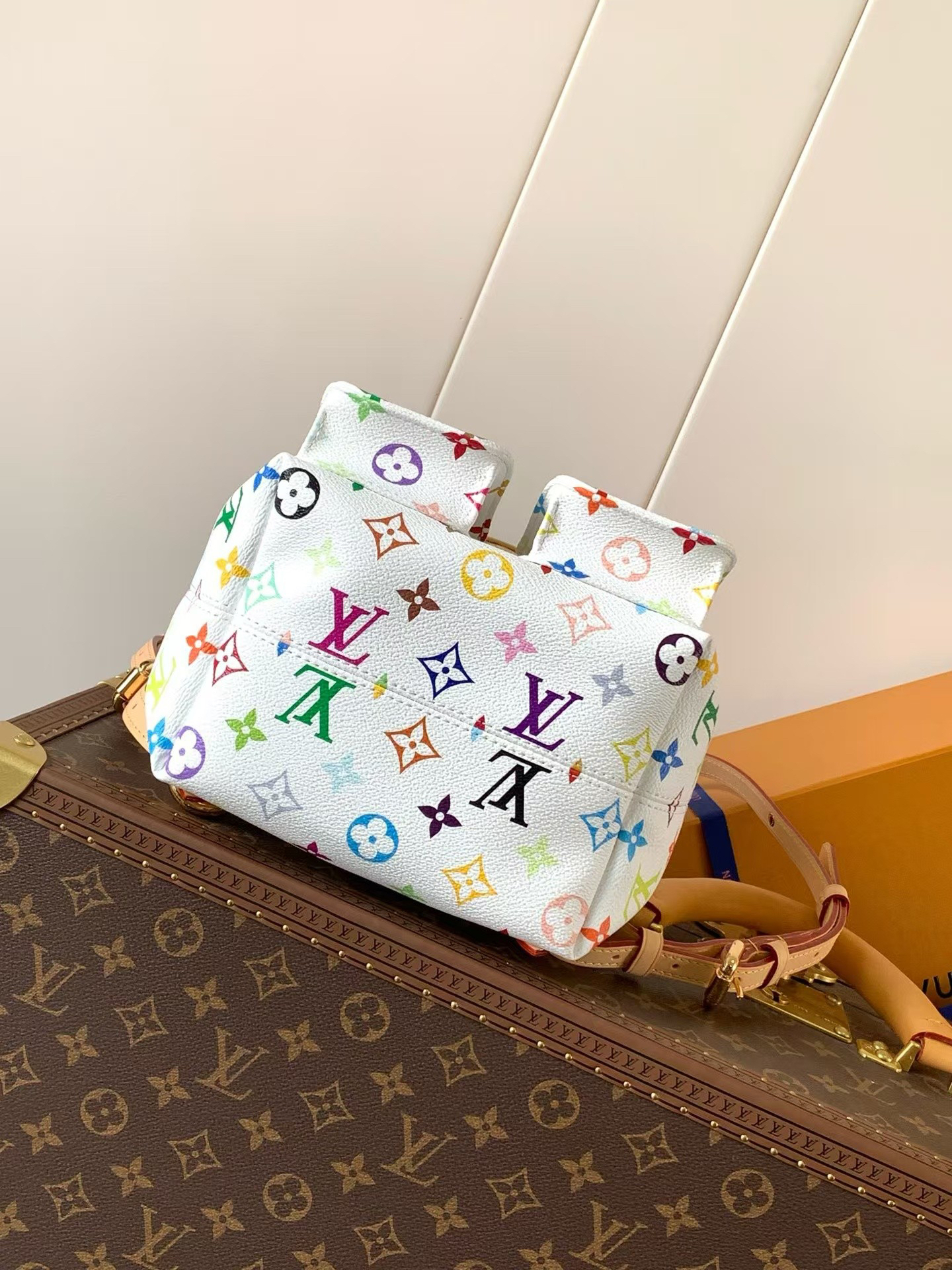 Louis Vuitton x Takashi Murakami Venice Monogram Shoulder Bag - Image 6