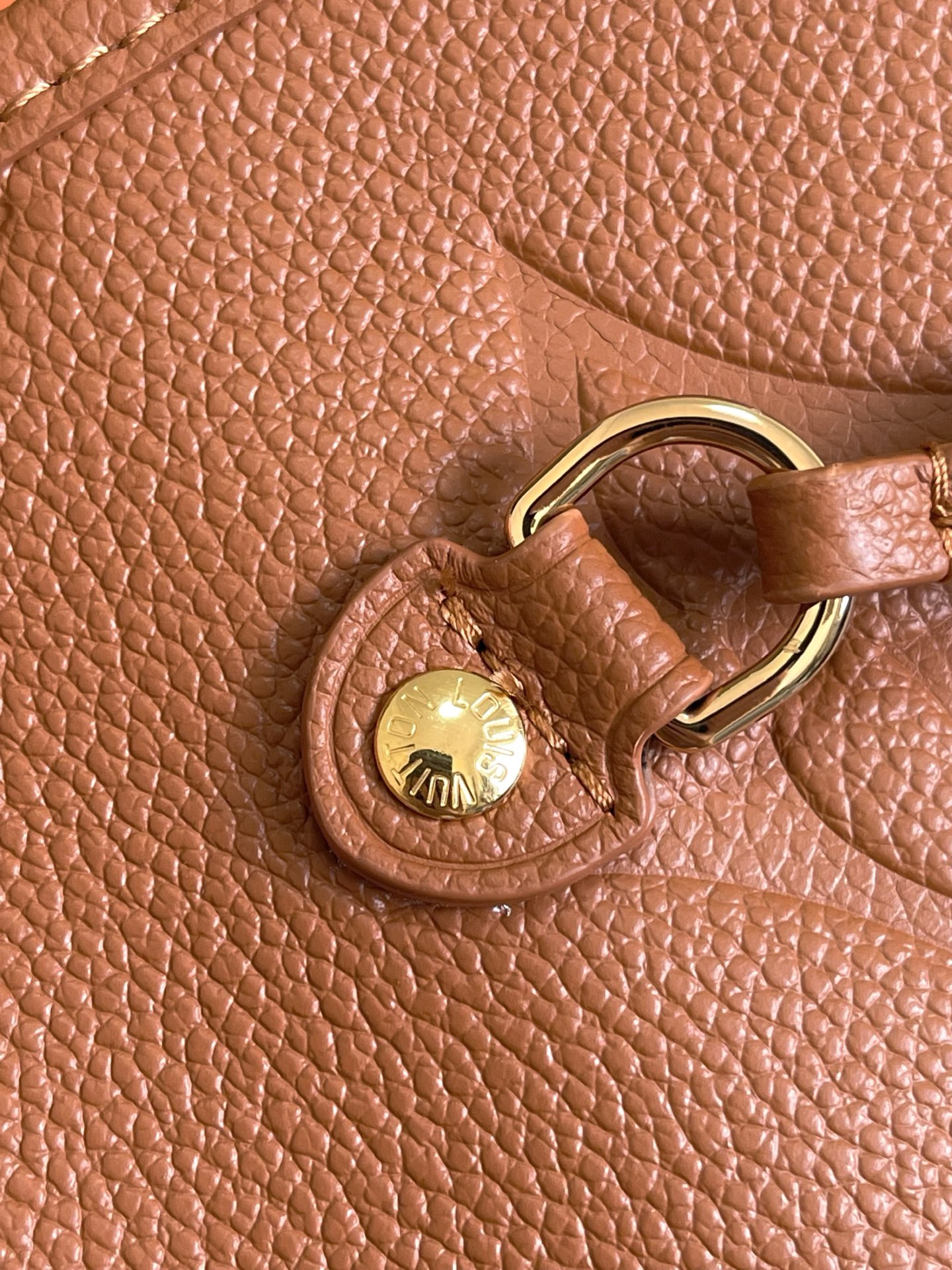 Louis Vuitton Neverfull MM Monogram Empreinte Leather Tote Bag - Image 6
