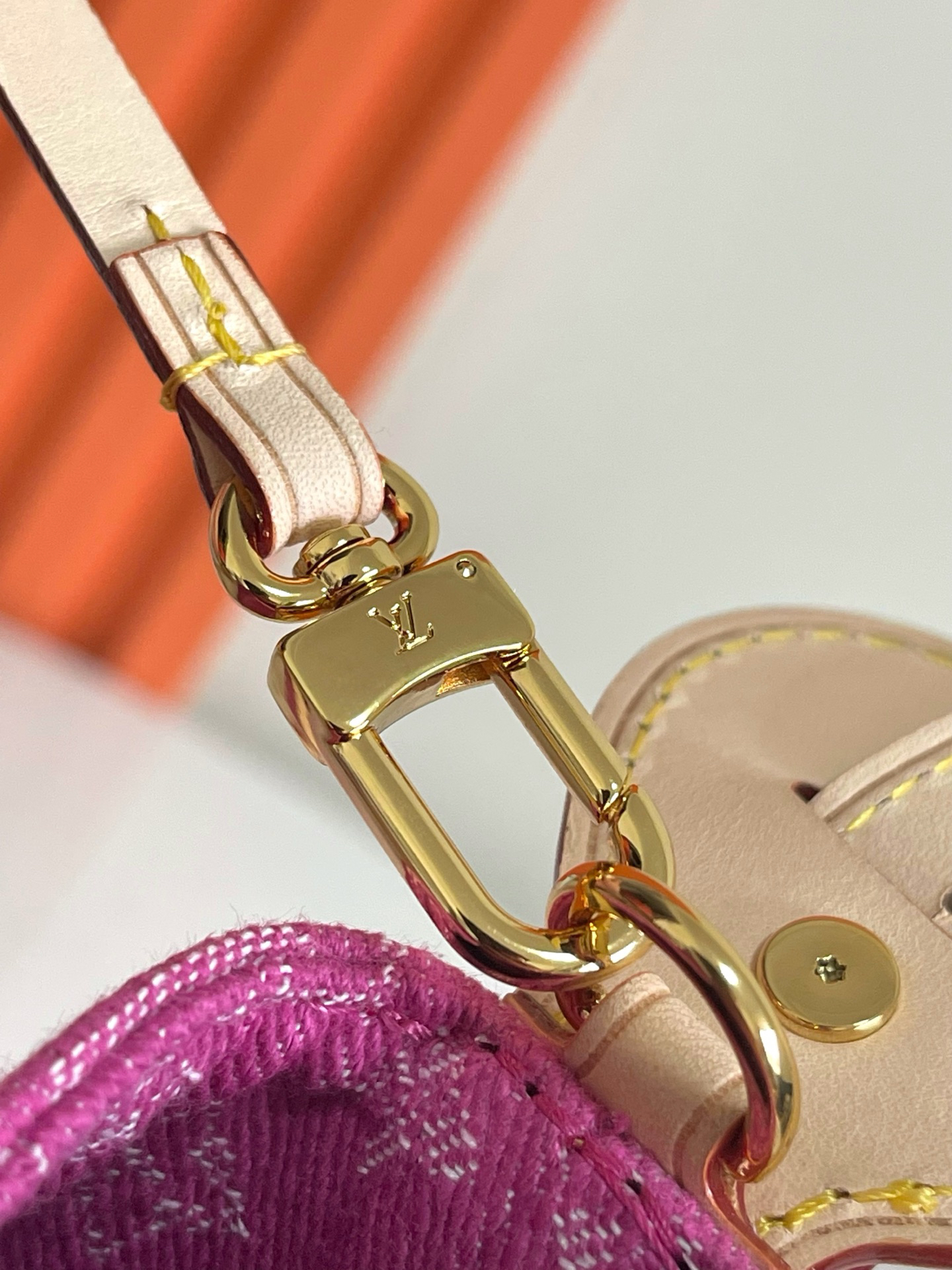 Louis Vuitton M28107 Denim Bucket Bag All In BB - Image 6
