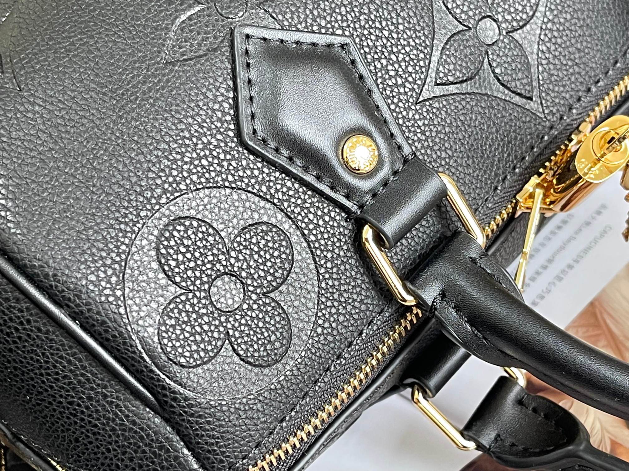 Louis Vuitton Speedy Bandouliere 25 Monogram Empreinte Leather Crossbody Bag - Image 6