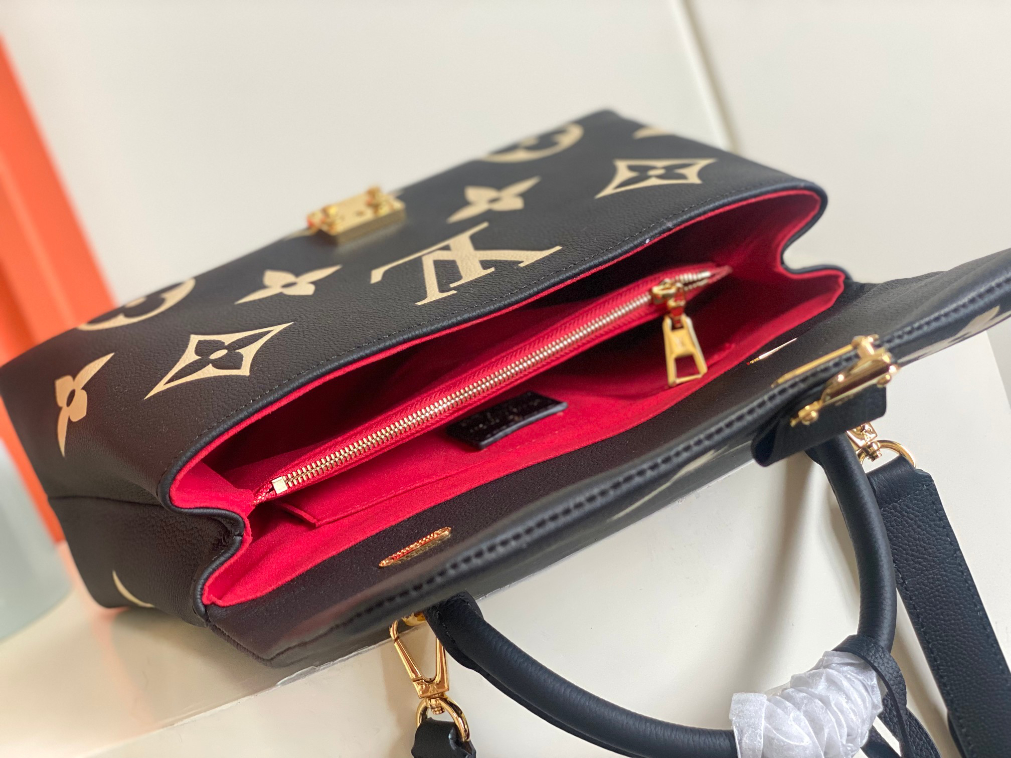 Louis Vuitton Madeleine MM Handbag in Monogram Empreinte Leather - Image 6