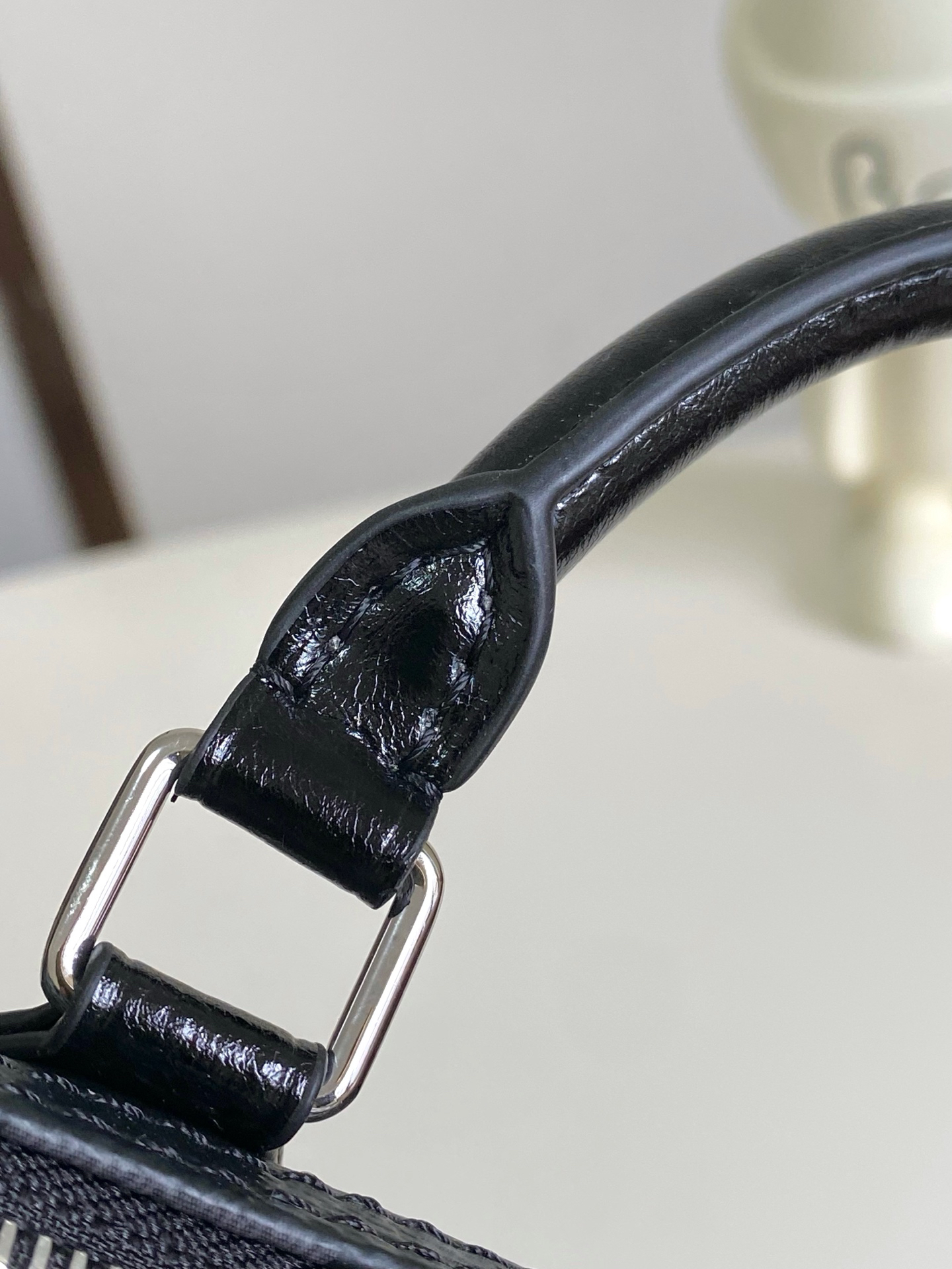 Louis Vuitton Nano Speedy Bag in Monogram Eclipse Canvas - Image 6