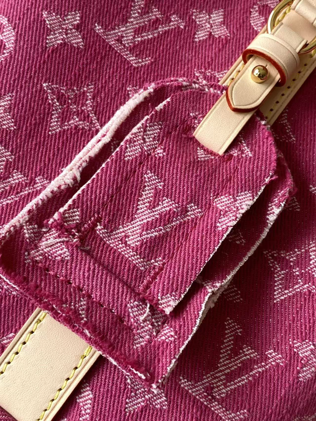 Louis Vuitton All In BB Denim Shoulder Bag - Image 6
