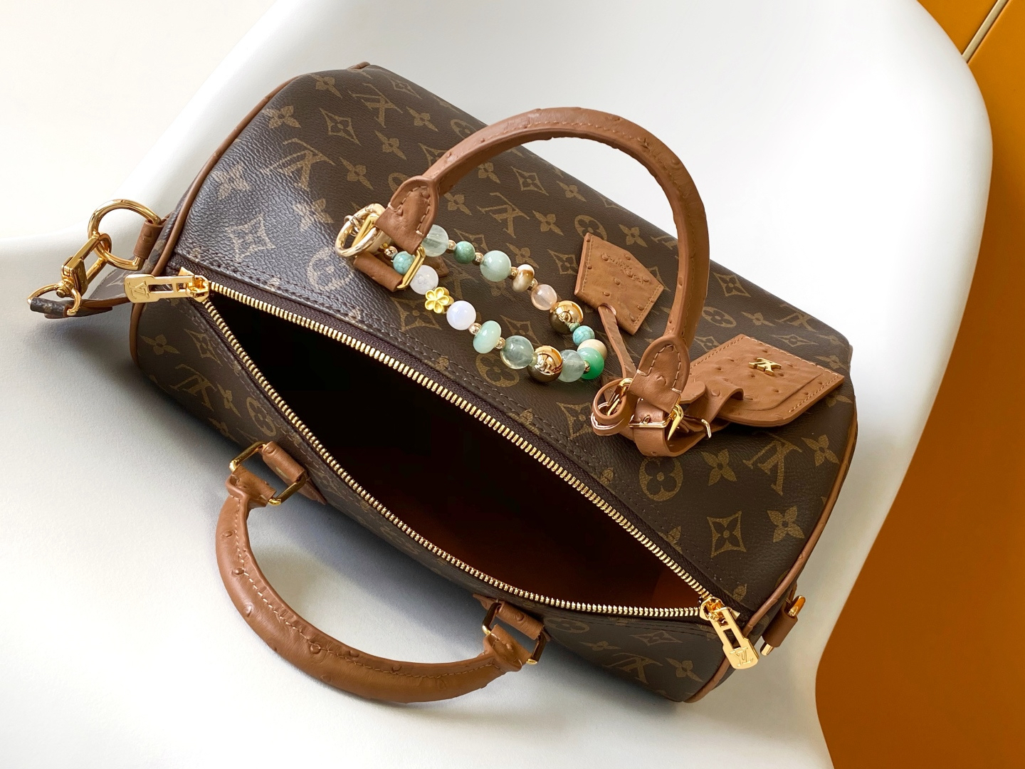 Louis Vuitton Speedy Soft 30 Boho Monogram Handbag - Image 6