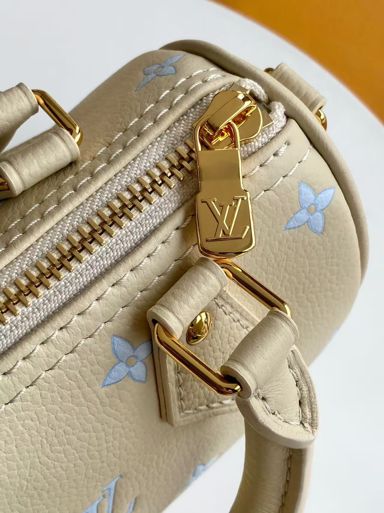 Louis Vuitton Nano Speedy Bag in Monogram Empreinte Leather - Image 6