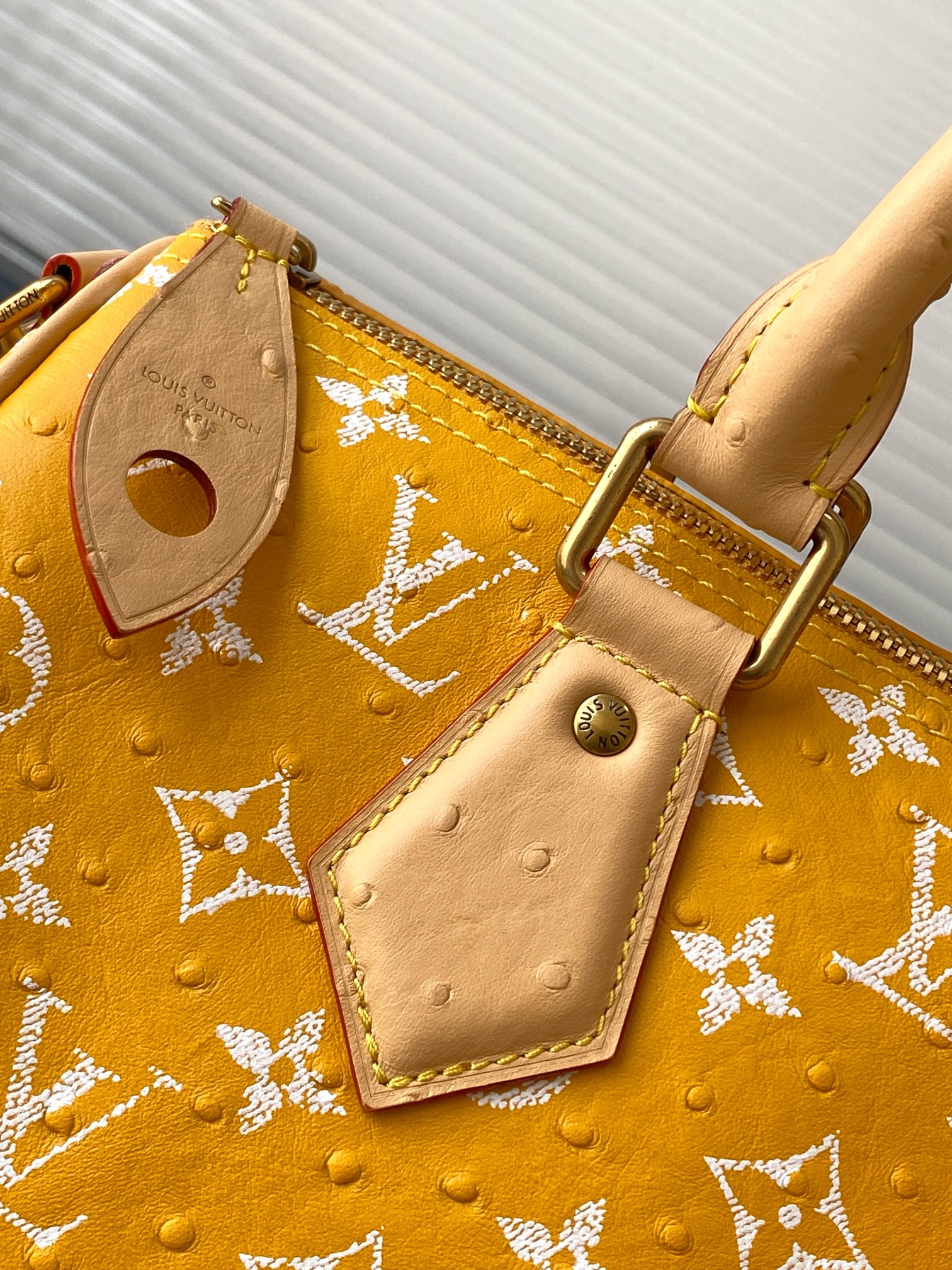 Speedy P9 Bandouliere 30 Monogram Leather Handbag - Image 6