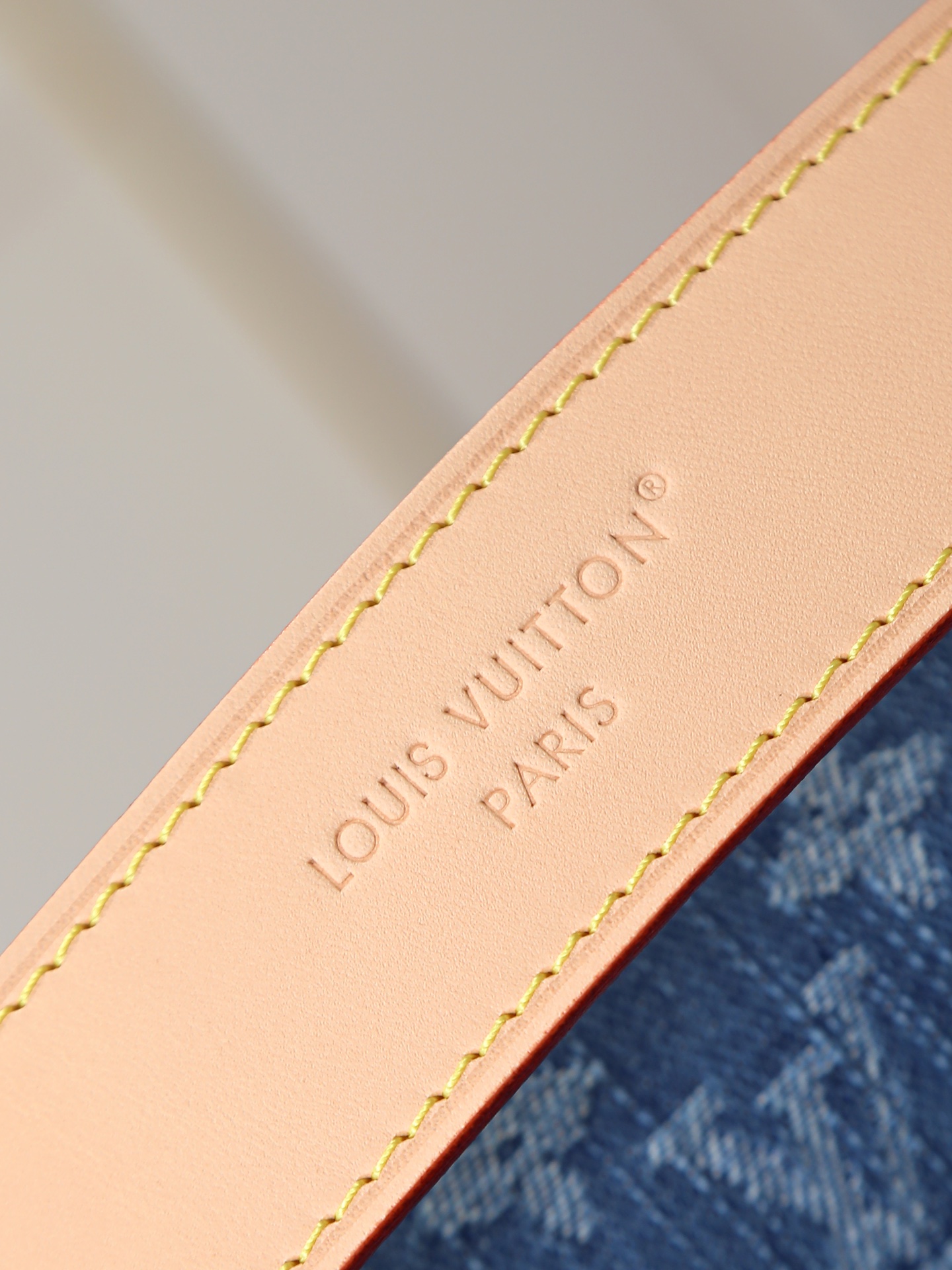 Louis Vuitton Carryall Cargo Small Denim Handbag M28287 - Image 6