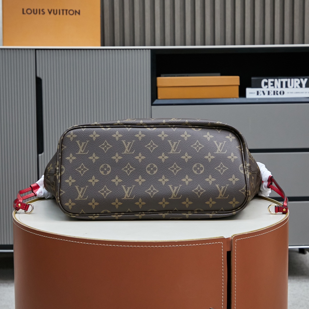 Louis Vuitton Neverfull MM Tote Bag in Damier Azur Canvas - Image 6