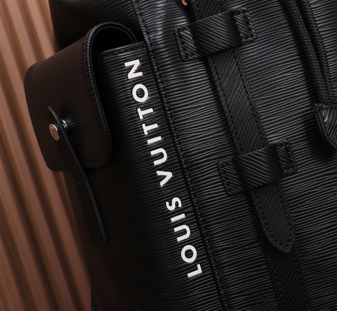 Louis Vuitton Christopher Medium Epi Leather Backpack - Image 6