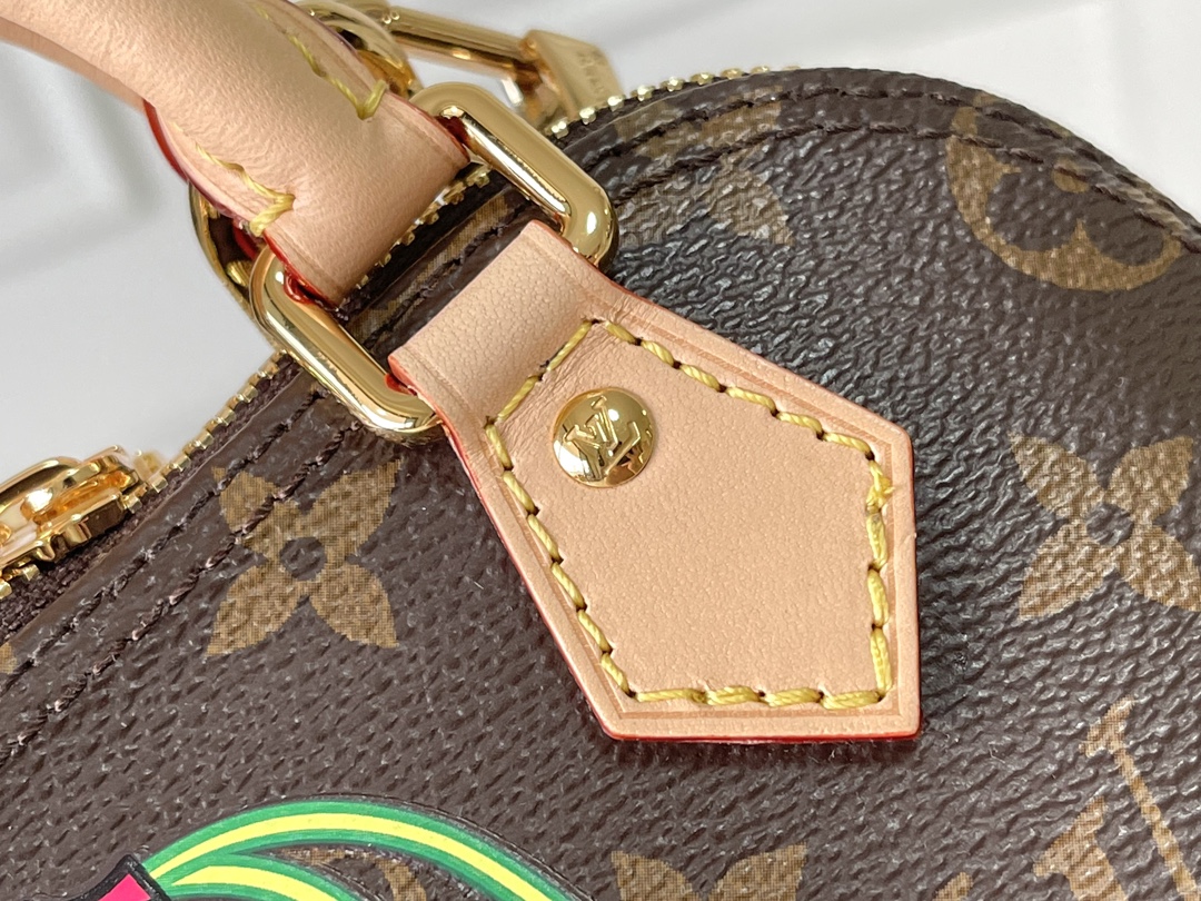 Louis Vuitton Nano Alma Monogram Cherry Handbag M13416 - Image 6