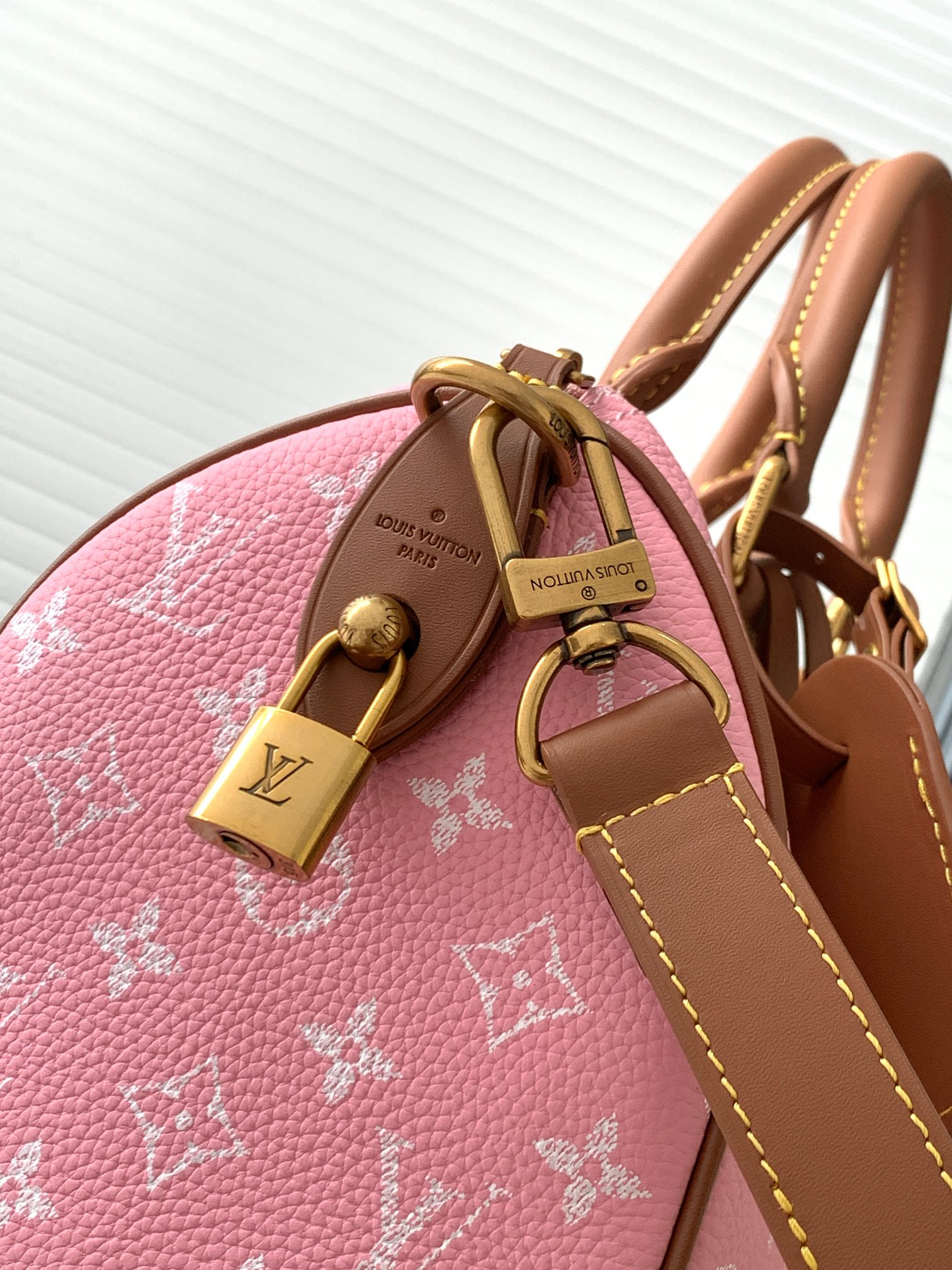 Louis Vuitton Speedy P9 Bandoulière 25 Monogram Leather Handbag - Image 6