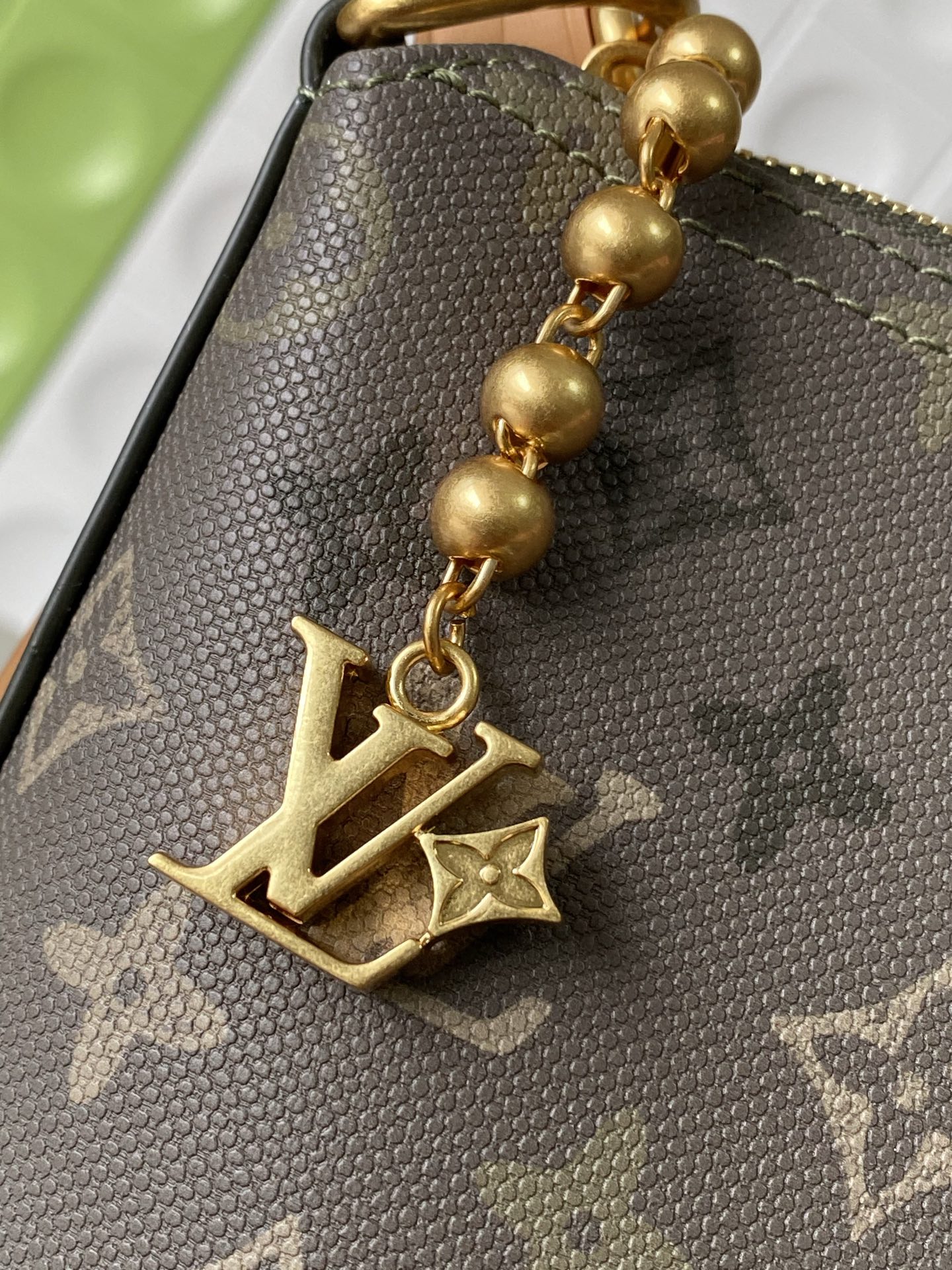 Louis Vuitton Metis Handbag M27181 Green Monogram Canvas - Image 6