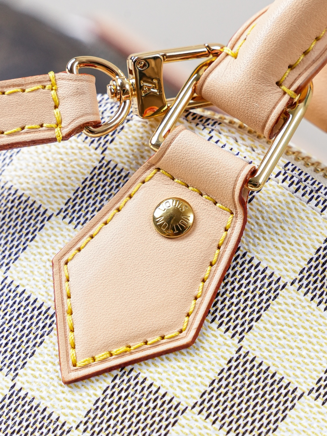 Louis Vuitton Alma BB Damier Azur Handbag - Image 6