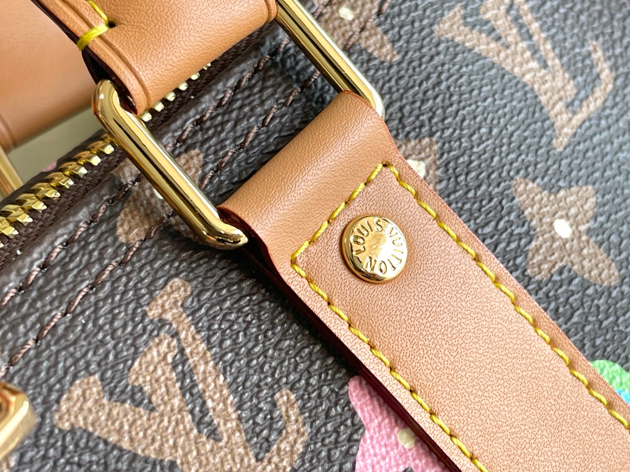 Louis Vuitton Keepall Bandouliere 50 Travel Bag - Image 6