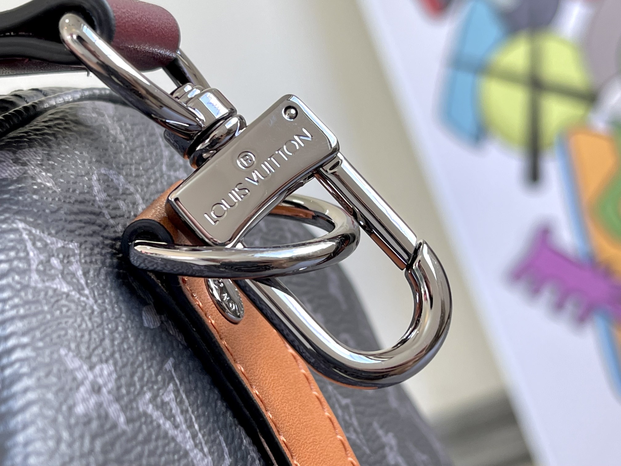 Keepall Bandouliere Patchwork Travel Bag - Image 6