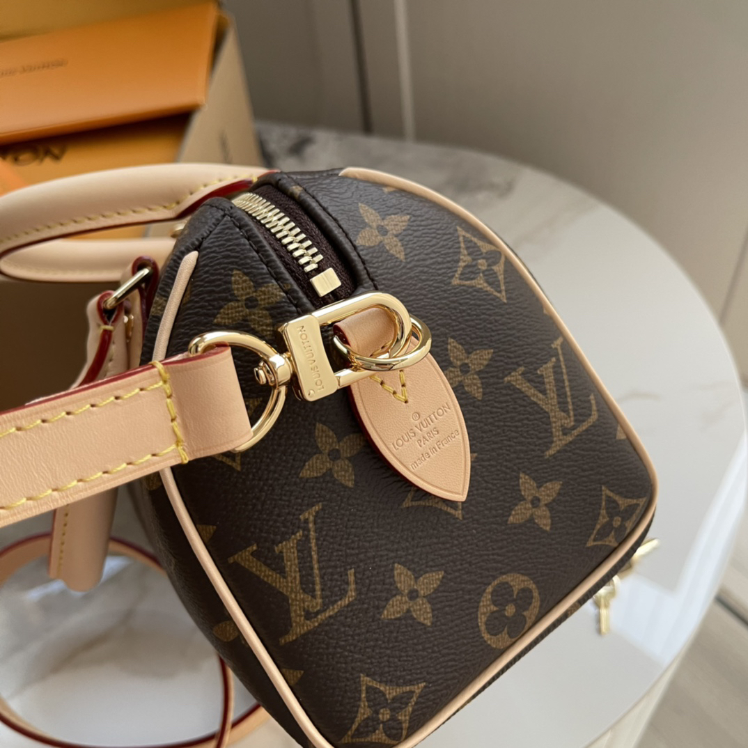 Louis Vuitton Speedy Bandouliere 20 Leather Shoulder Bag - Image 6
