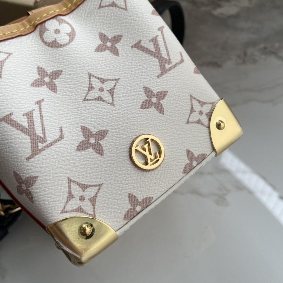 Louis Vuitton Noé Purse M83227 / M82885 Monogram Dune Canvas Shoulder Bag - Image 6