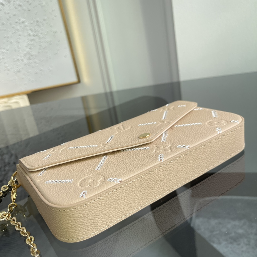 Louis Vuitton Felicie Pochette M29482 in Brown - Image 6