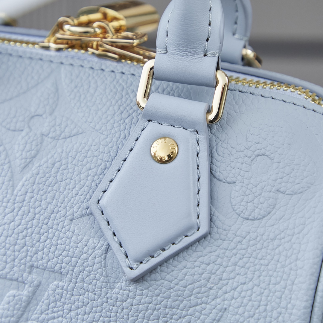 Louis Vuitton Speedy Bandouliere 20 Monogram Empreinte Leather Handbag - Image 6