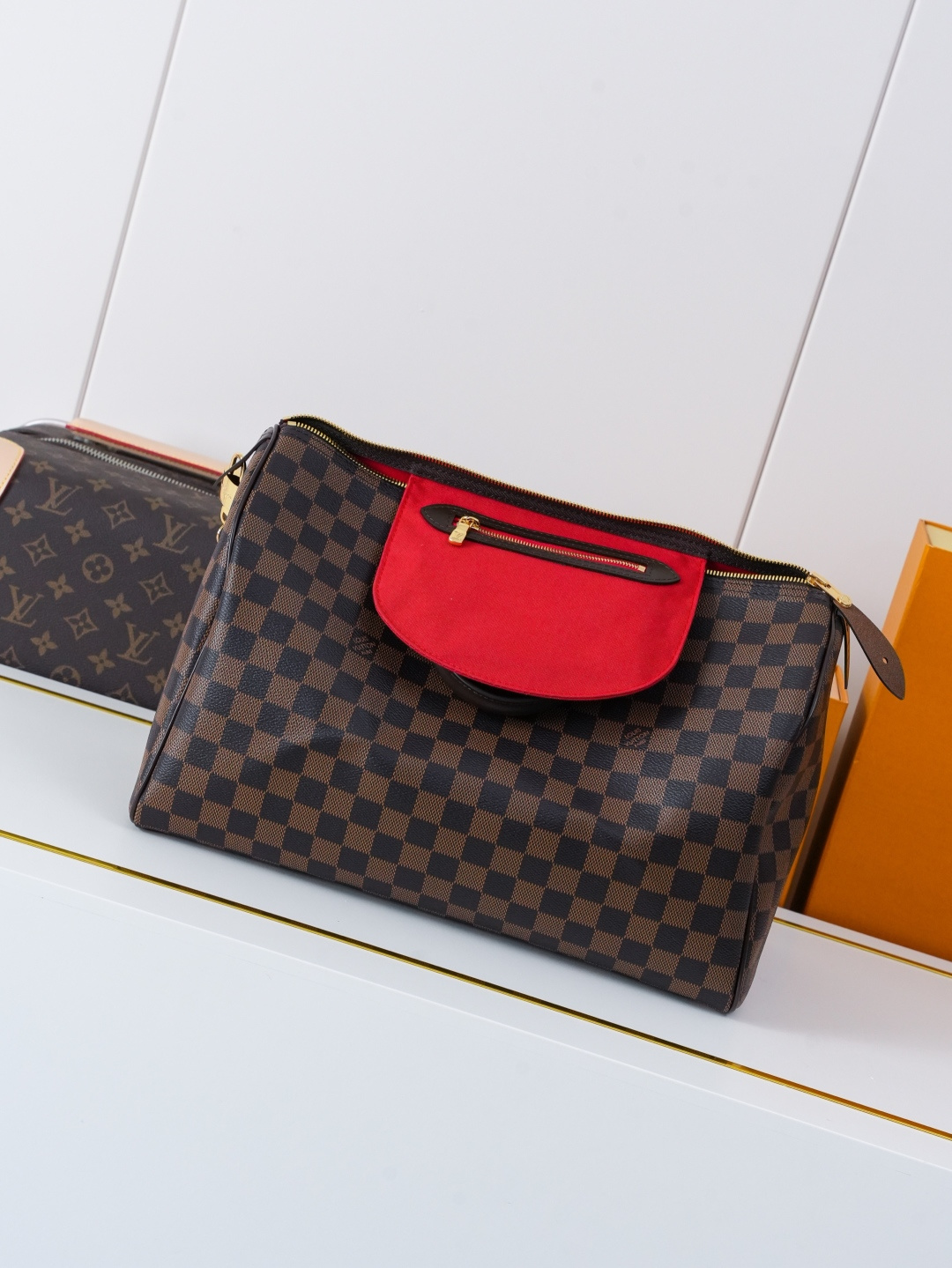 Louis Vuitton Speedy Bandoulière 35 Damier Ebene Handbag - Image 6