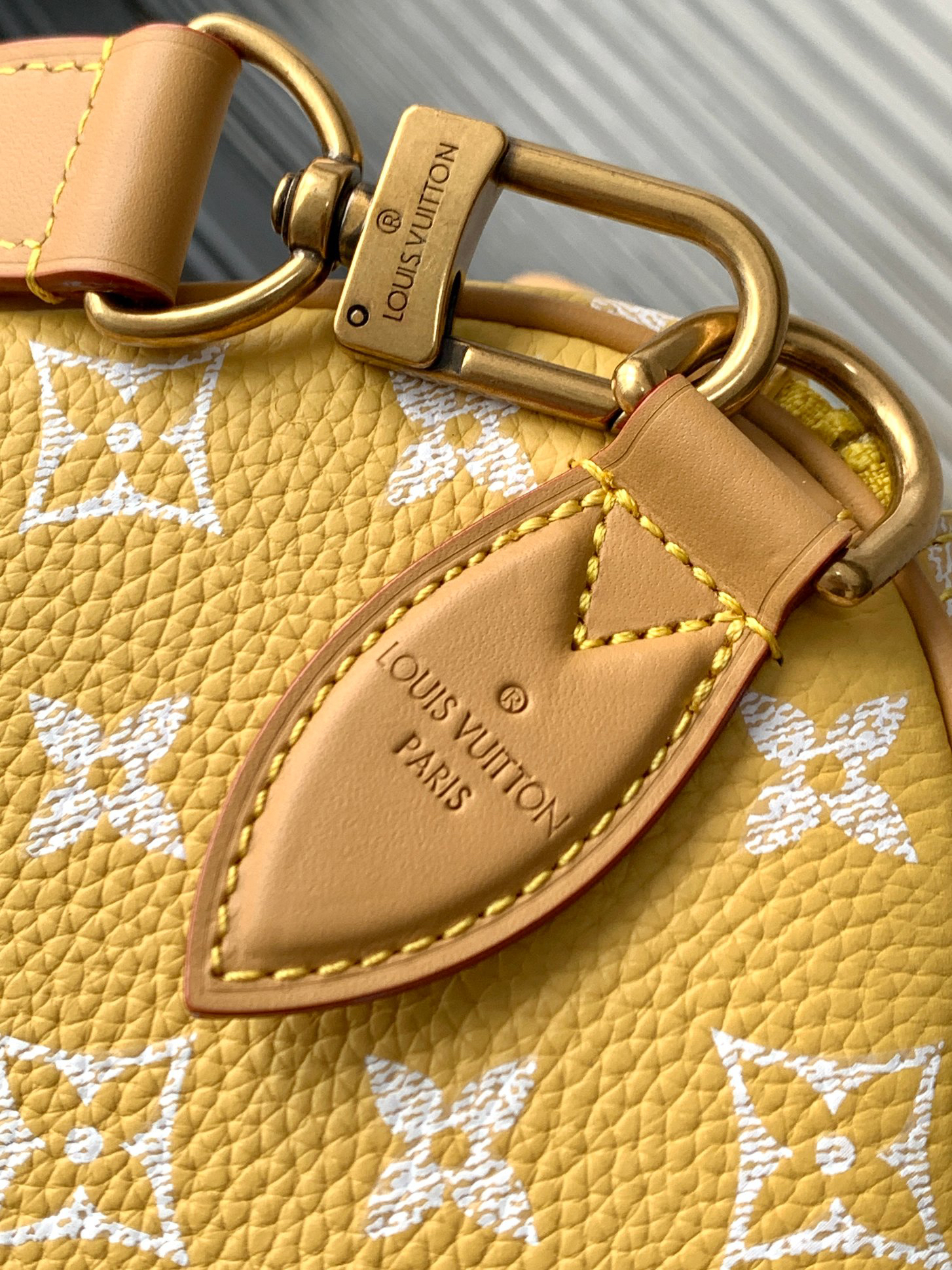 Louis Vuitton Speedy P9 Bandoulière 30 Handbag in Yellow - Image 6