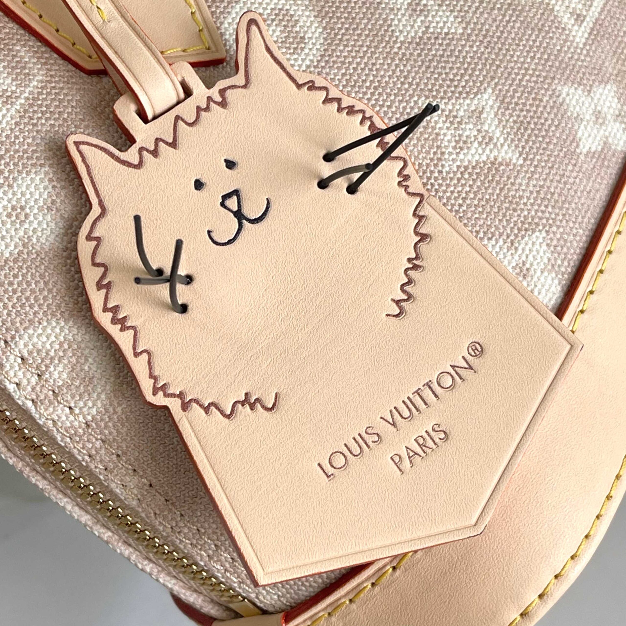 Louis Vuitton Alma BB Meowgram Canvas Handbag - Image 6