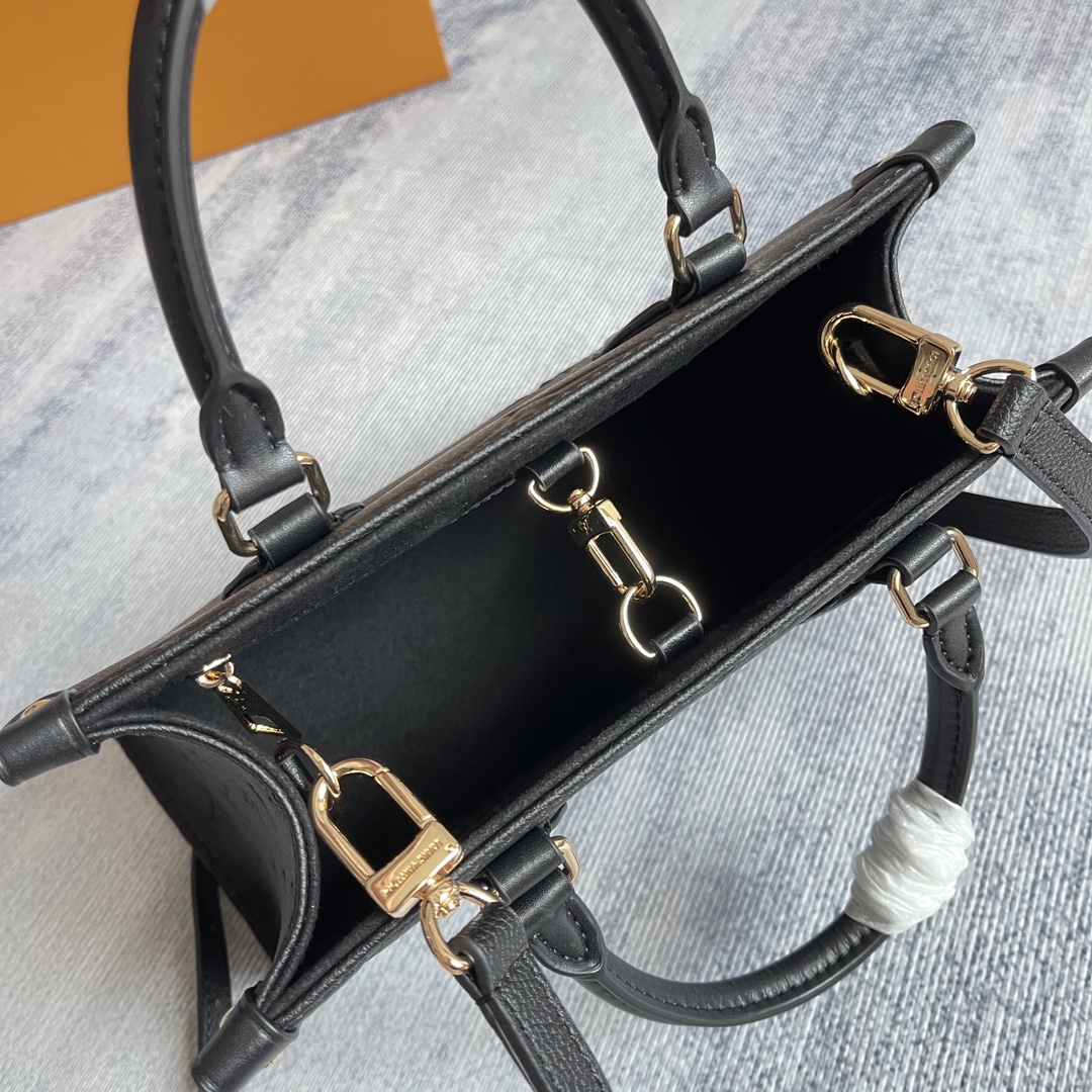 Louis Vuitton OnTheGo Tote in Monogram-Embossed Leather - Image 6