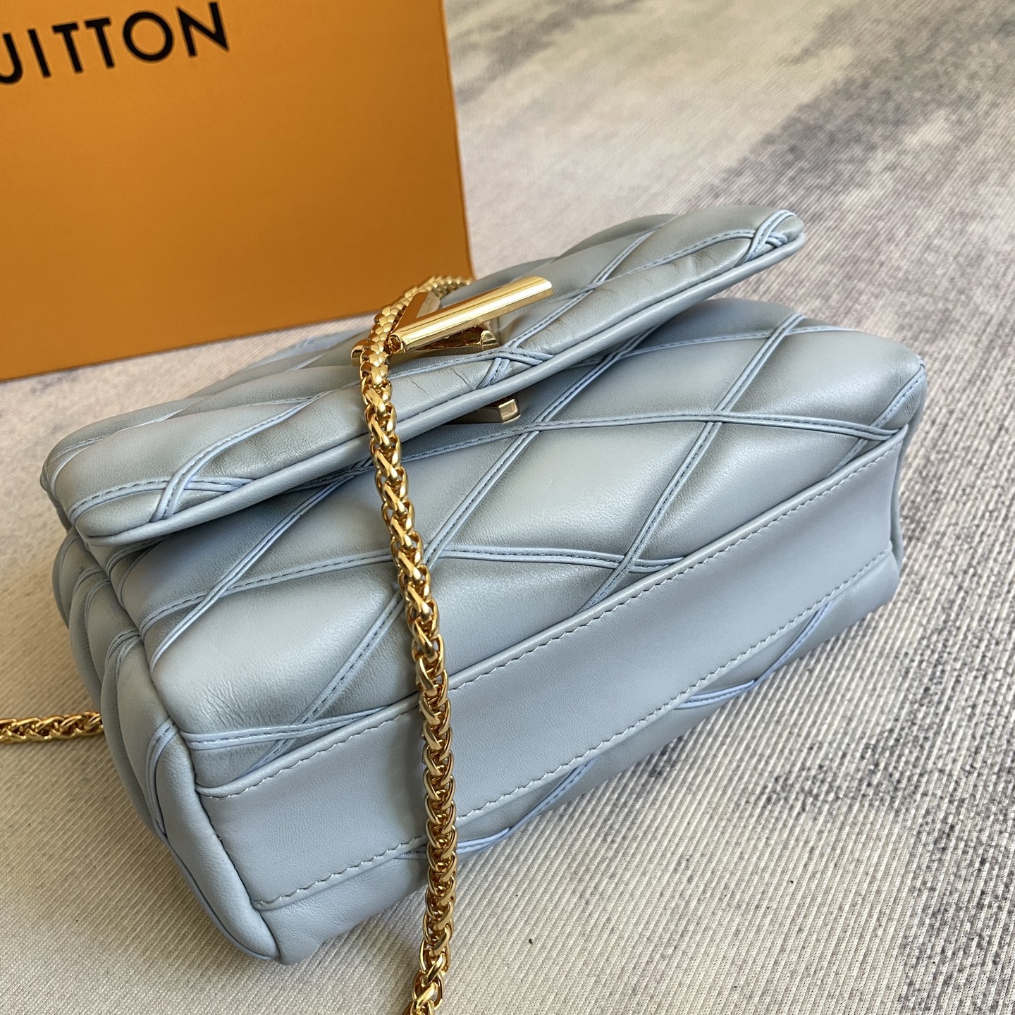 GO-14 Medium Lambskin Handbag - Image 6