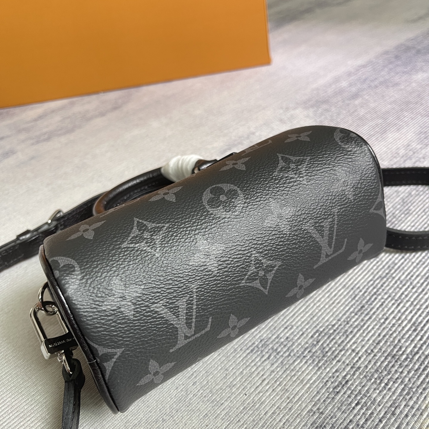 Louis Vuitton Nano Speedy Monogram Eclipse Handbag M26573 - Image 6