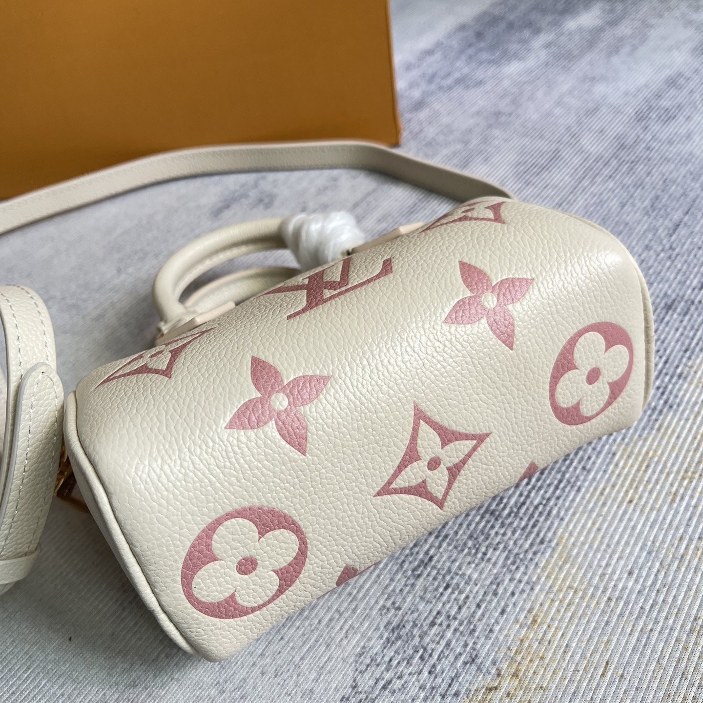 Louis Vuitton Nano Speedy Handbag in Monogram Empreinte Leather - Image 6