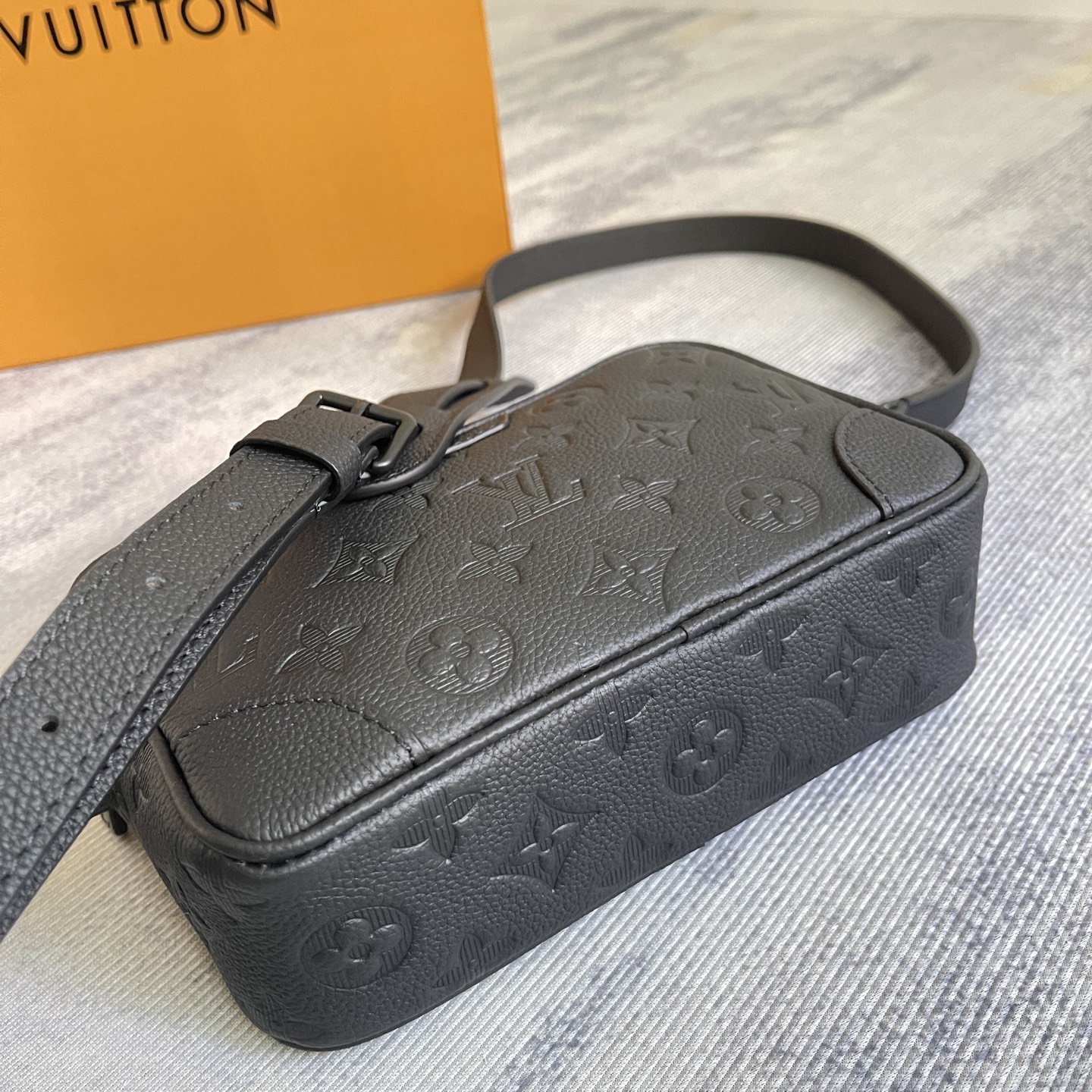 Louis Vuitton Trocadéro Mini Crossbody Bag in Monogram Shadow Leather - Image 6